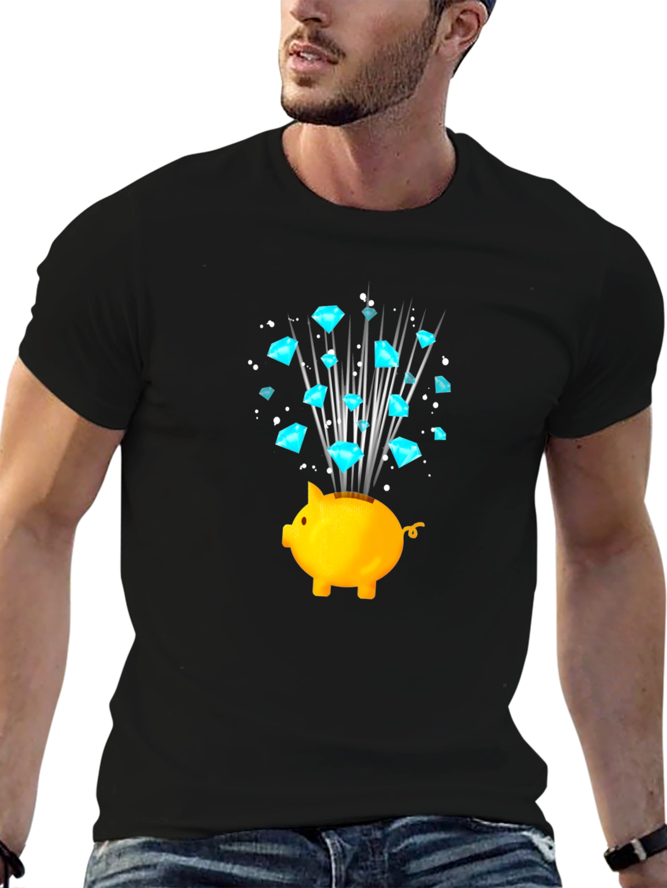 Diamond Piggy Bank T-Shirt