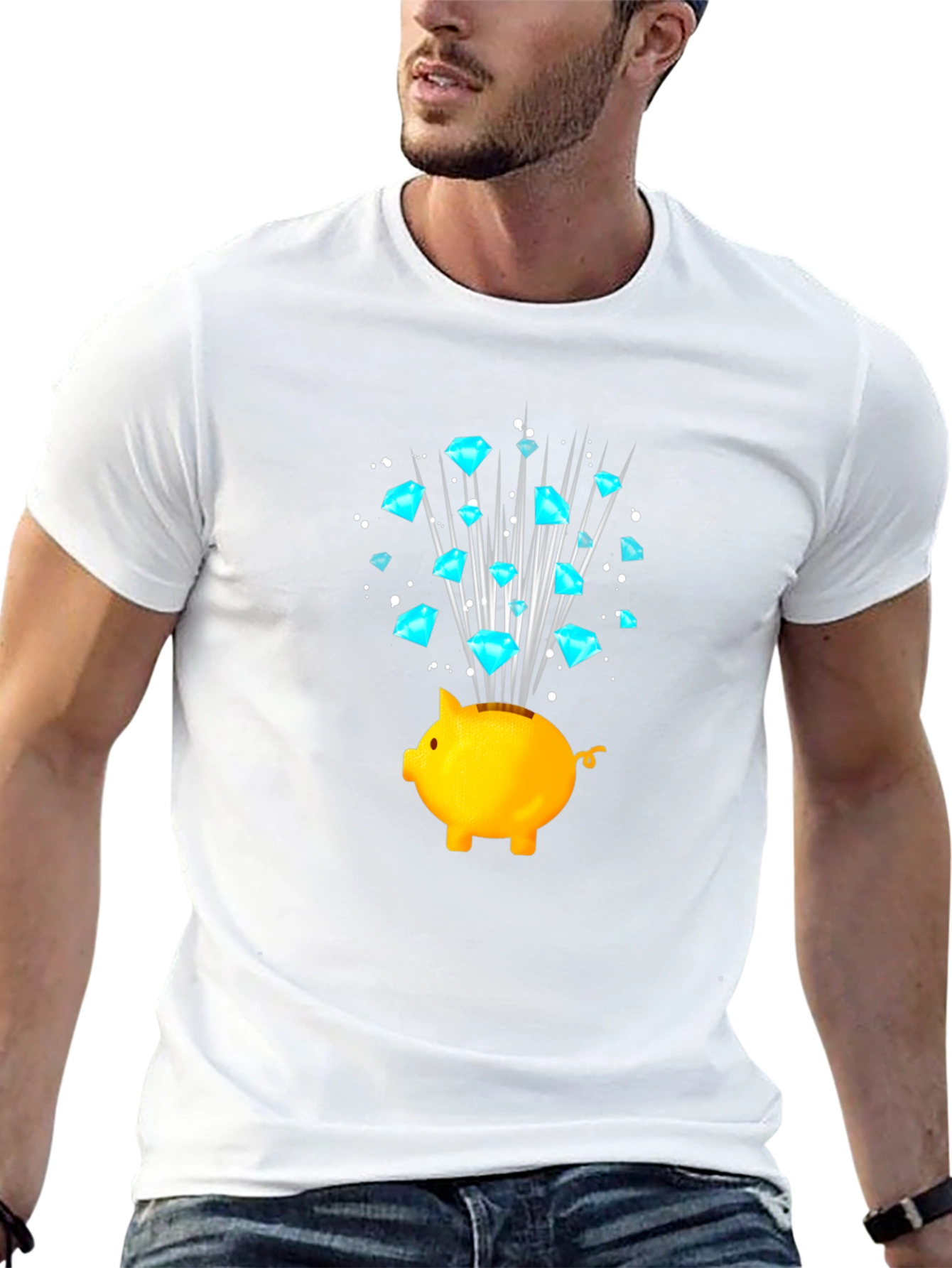 Diamond Piggy Bank T-Shirt