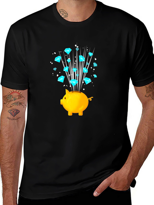 Diamond Piggy Bank T-Shirt