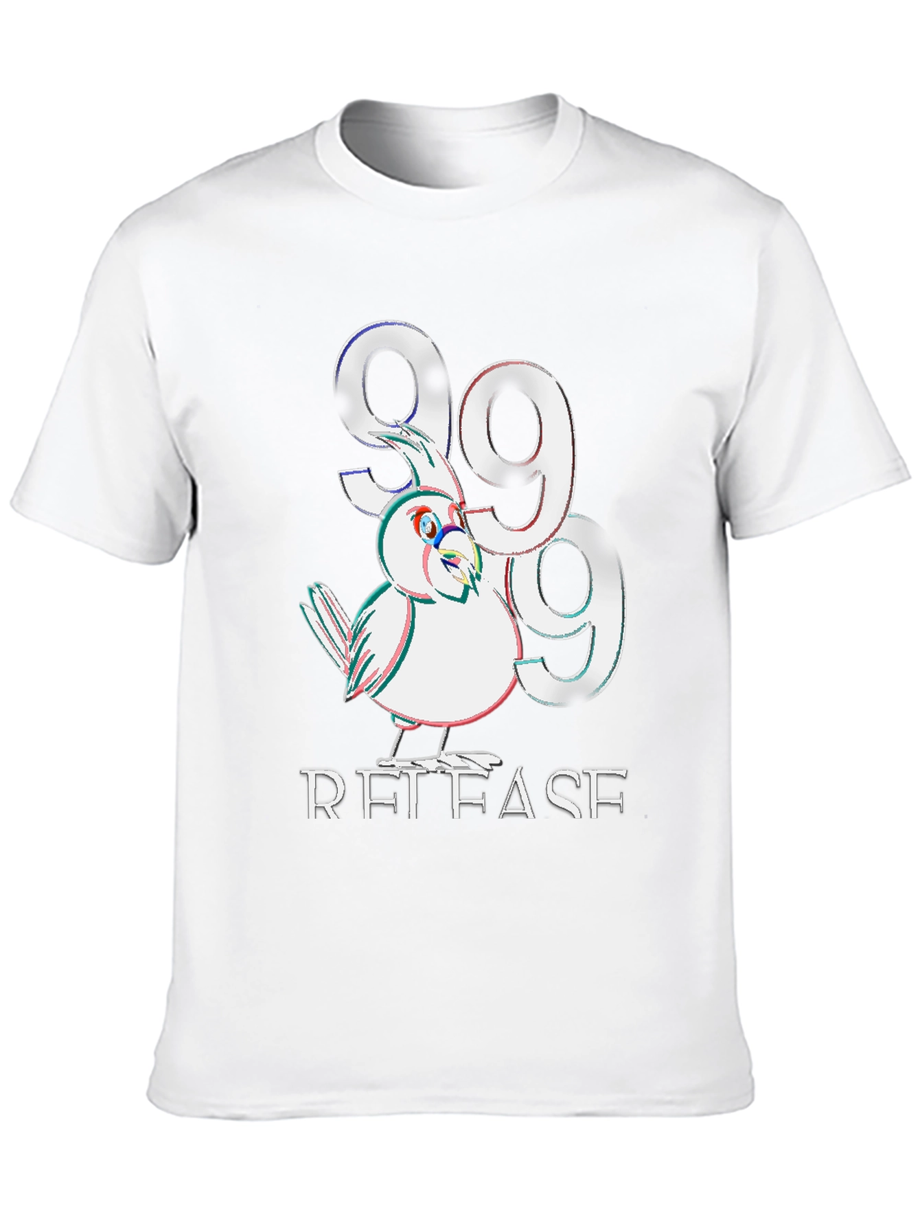 999 Release Bird Graphic Tee - Black