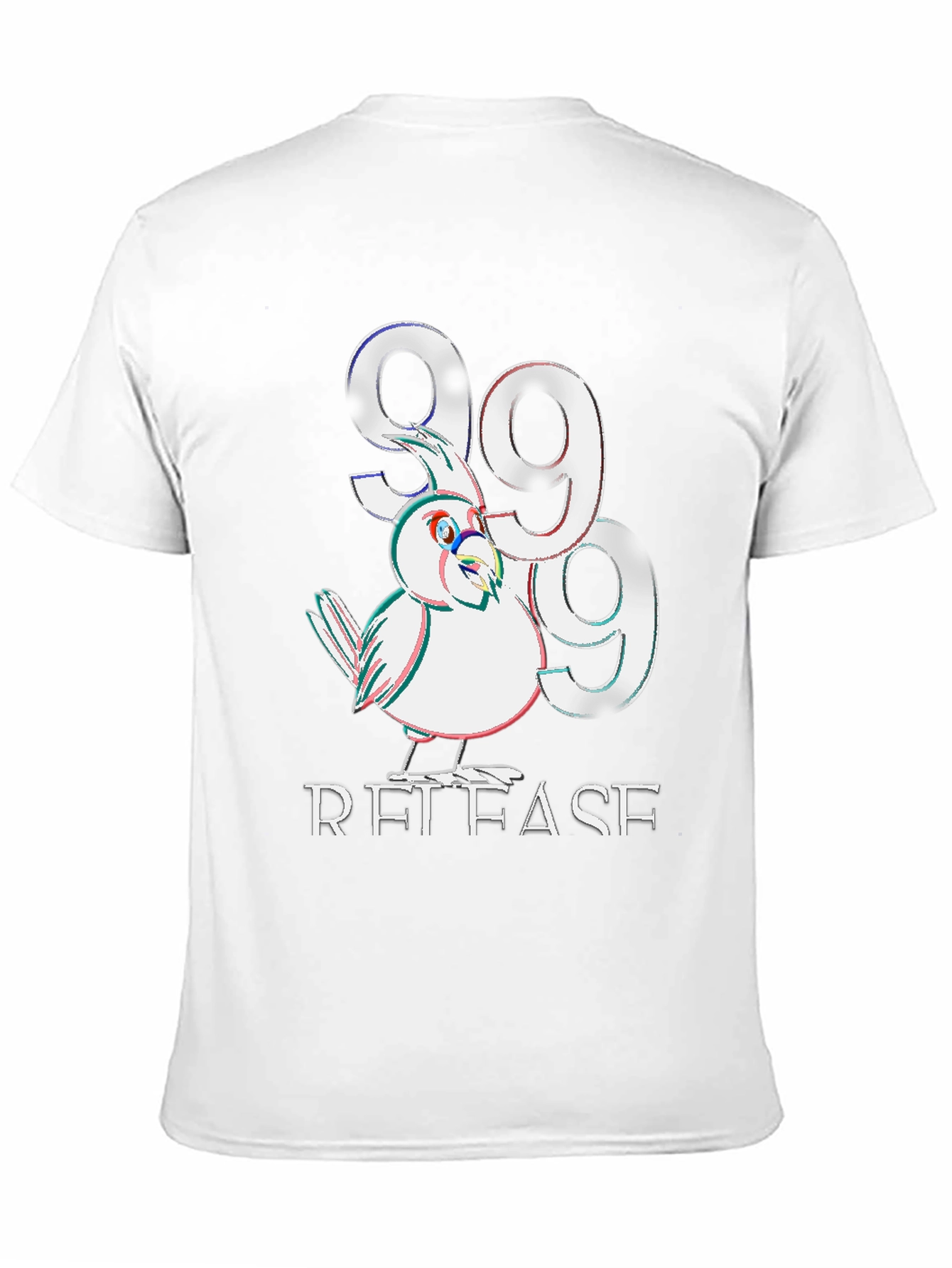 999 Release Bird Graphic Tee - Black