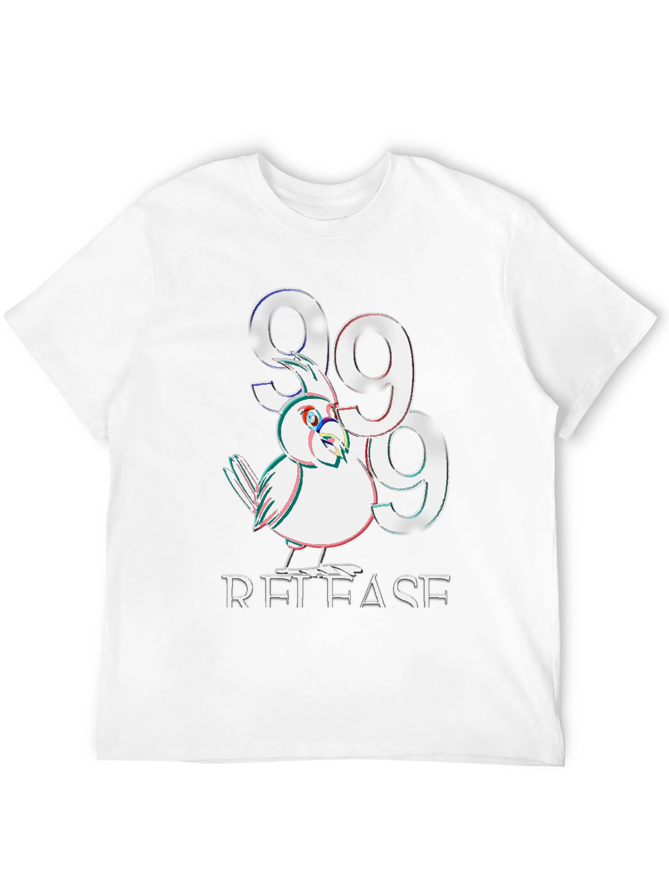 999 Release Bird Graphic Tee - Black