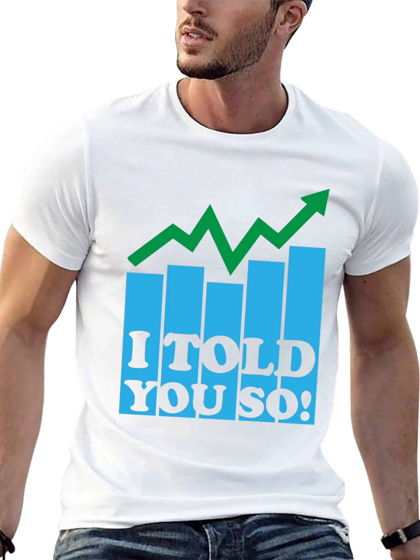 I Told You So! Graphic Tee - Black