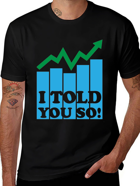 I Told You So! Graphic Tee - Black