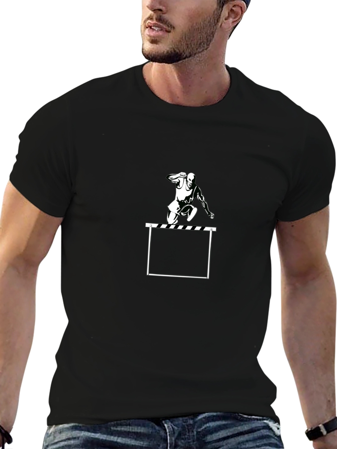 Athletic Hurdle Graphic Tee