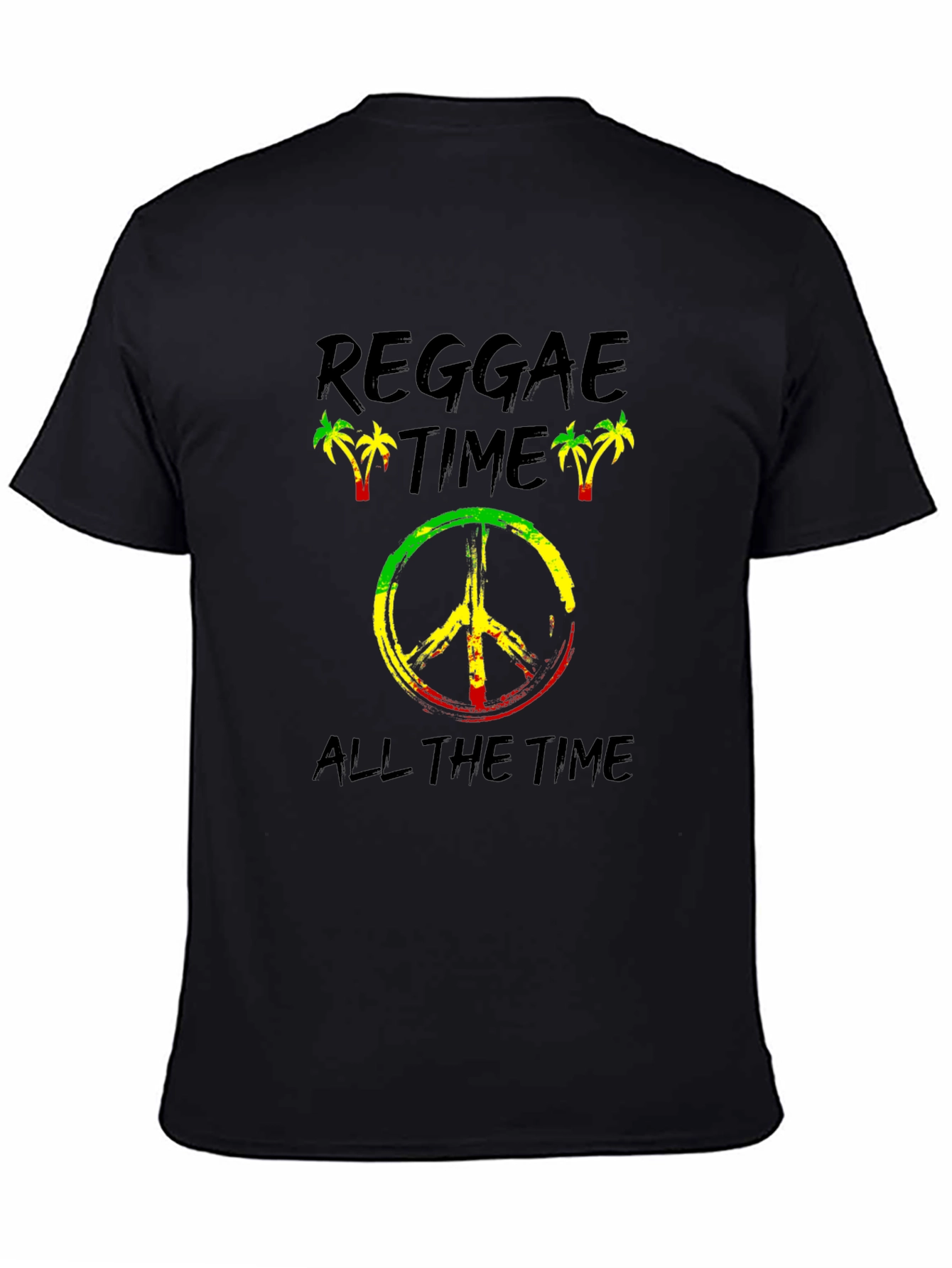 Reggae Time T-Shirt - Rasta Inspired Graphic Tee