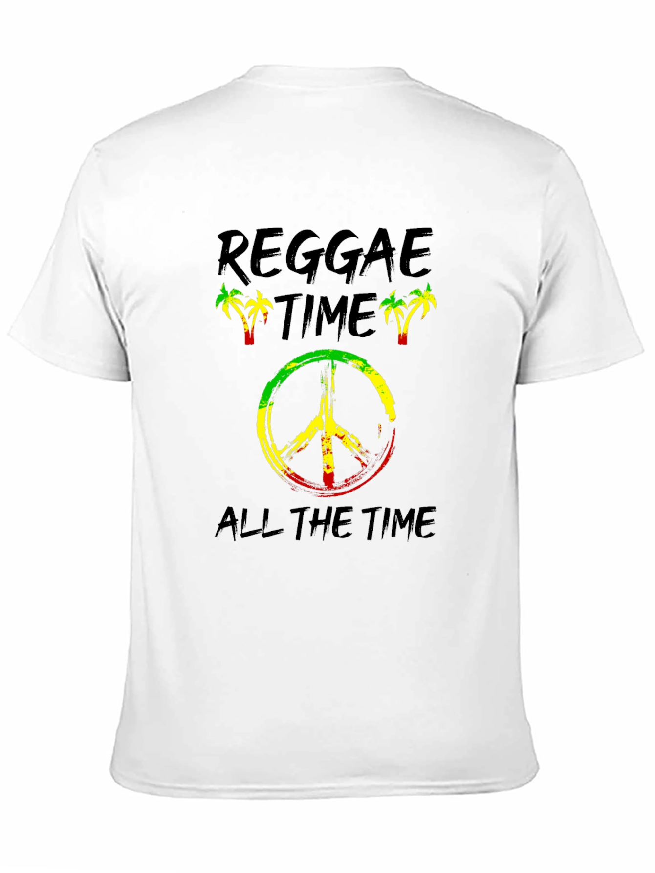 Reggae Time T-Shirt - Rasta Inspired Graphic Tee