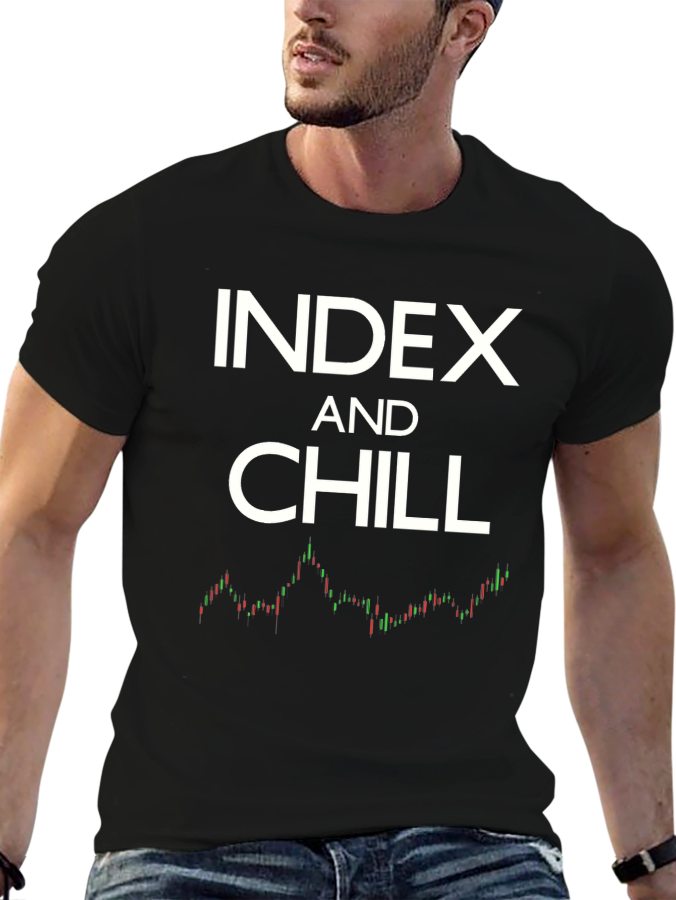 Index and Chill Stock Market T-Shirt