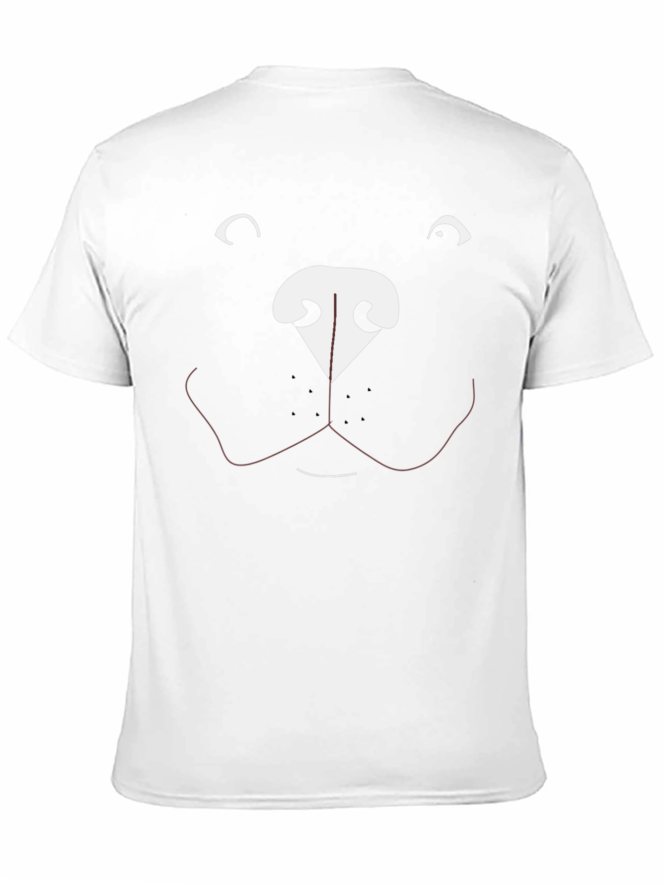 Funny Dog Face Graphic T-Shirt