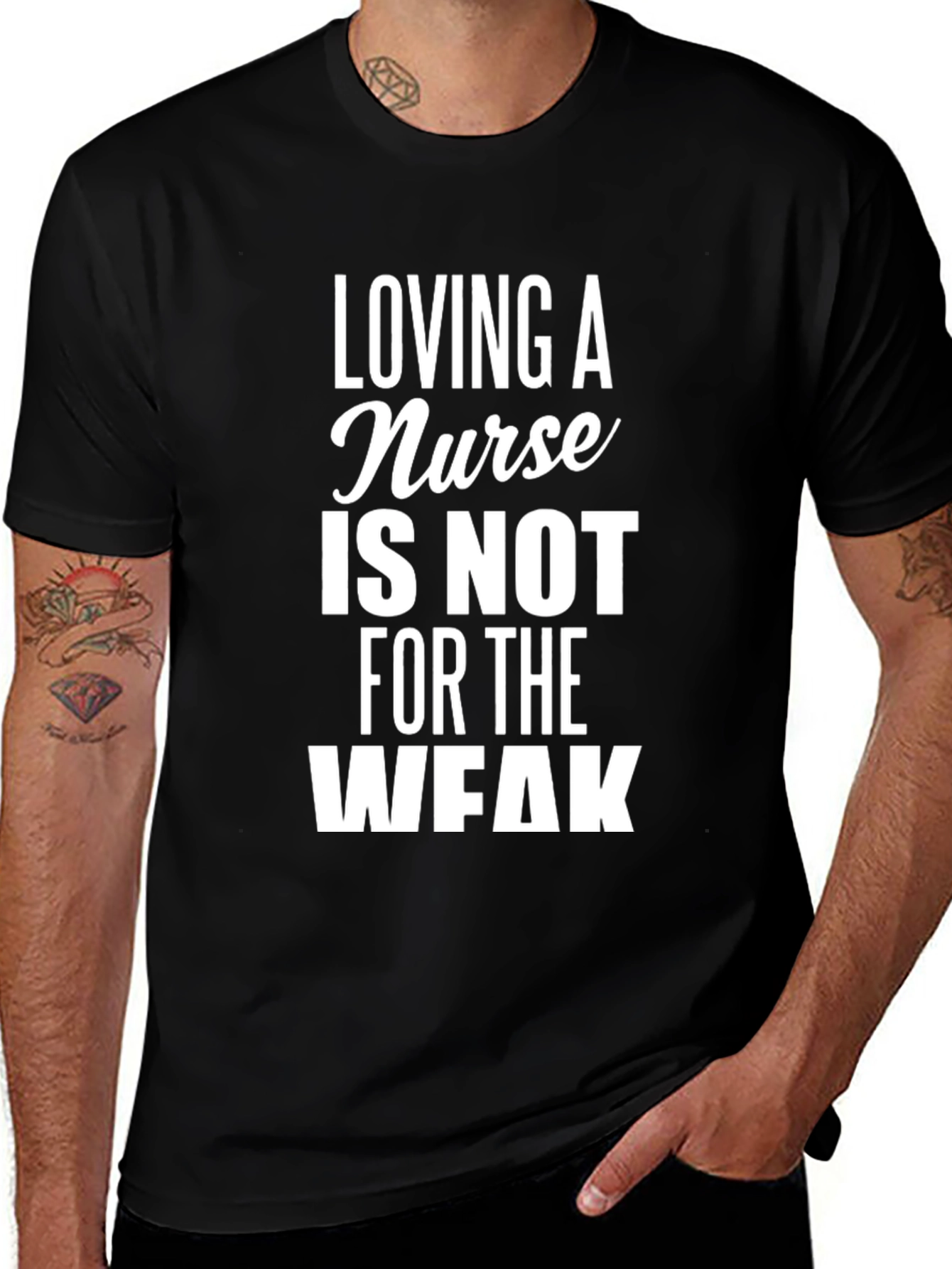 Loving A Nurse T-Shirt - Funny Nurse Shirt