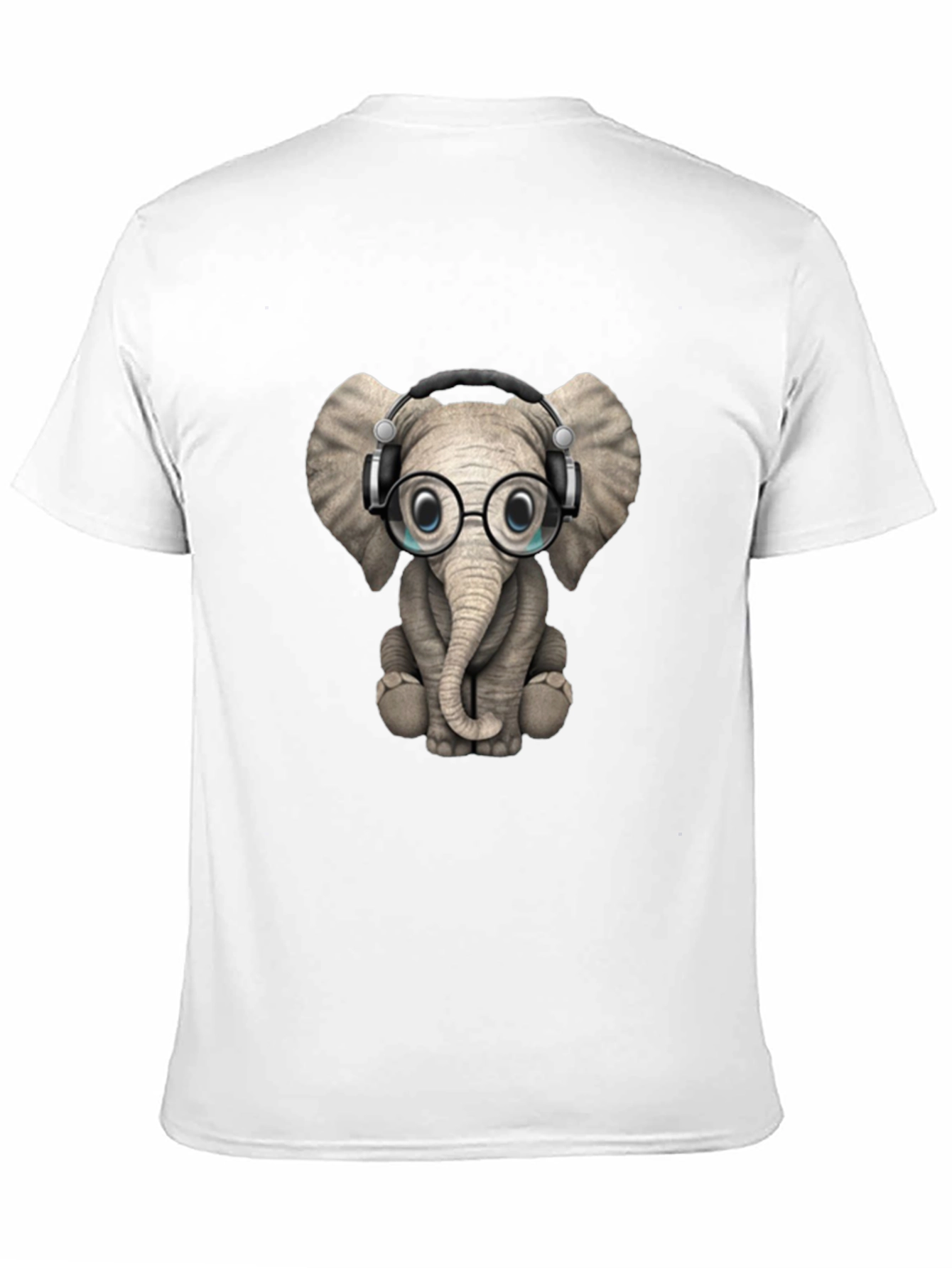 Elephant Wearing Glasses T-Shirt - Unisex