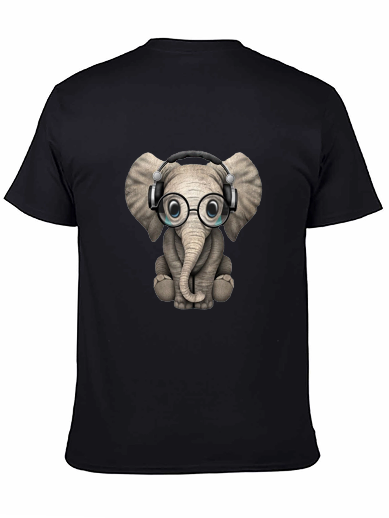 Elephant Wearing Glasses T-Shirt - Unisex