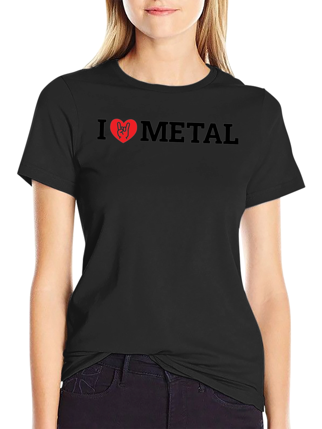 I Love Metal T-Shirt - Rock On!
