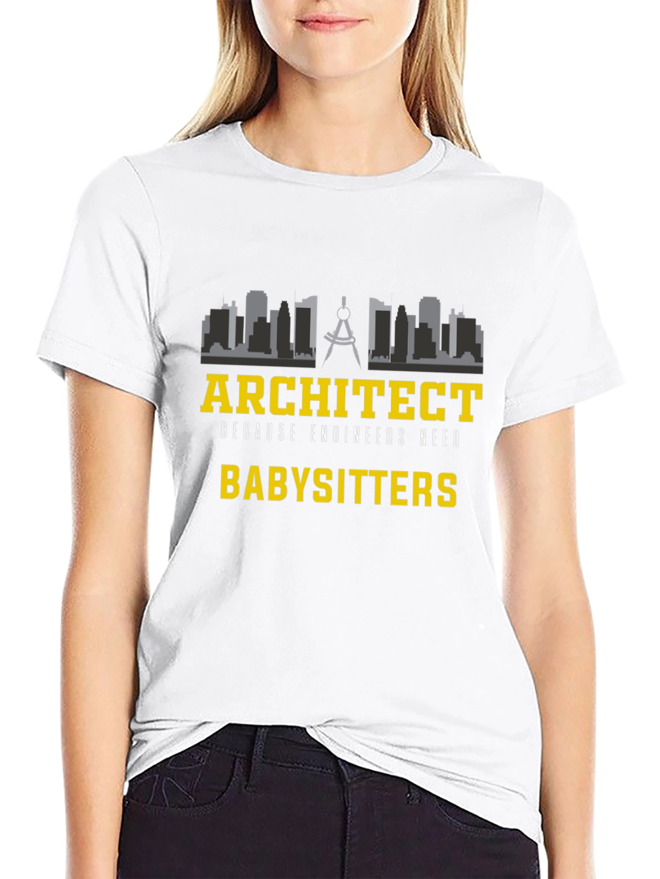 Architect Babysitter Graphic T-Shirt