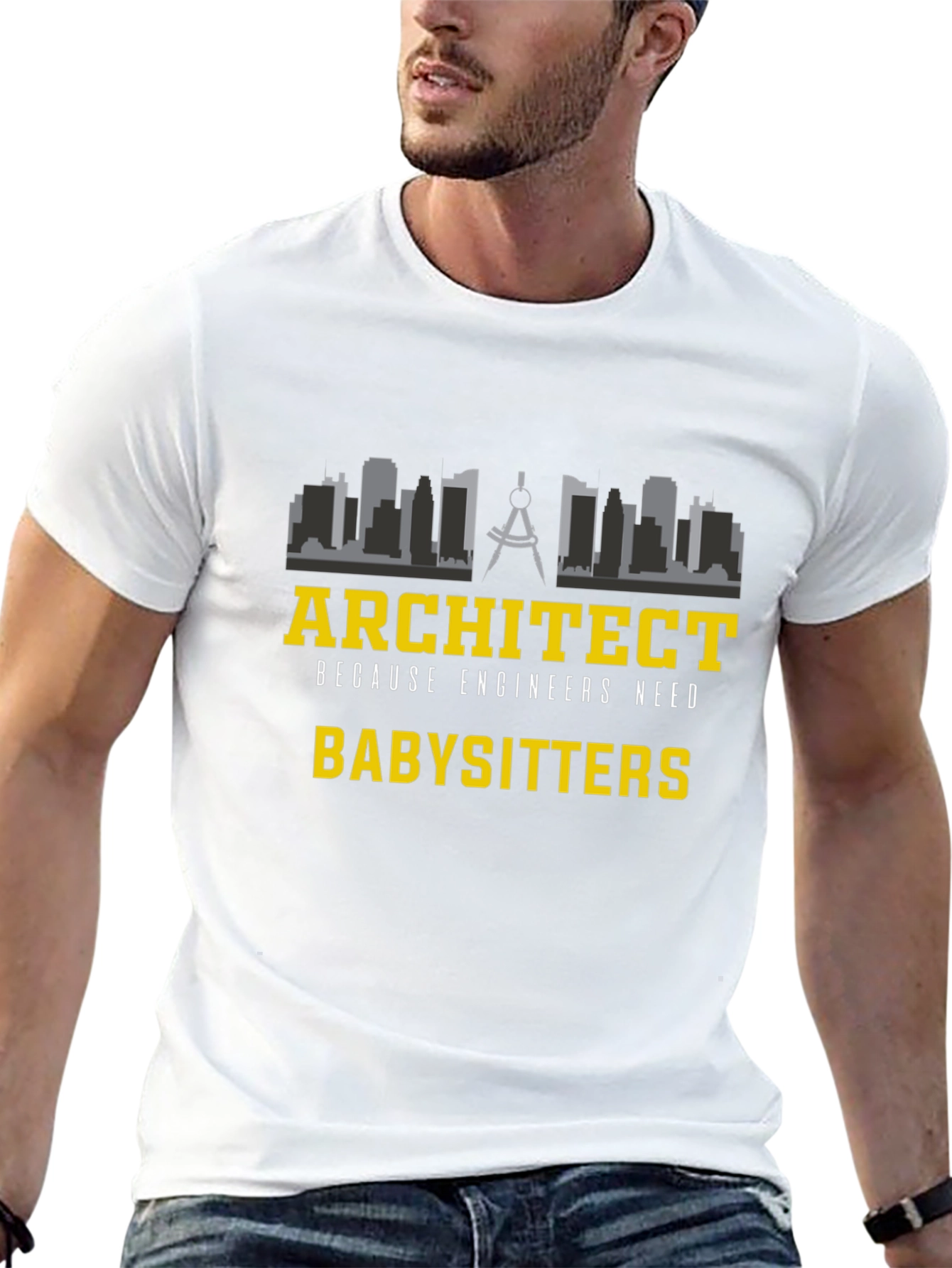 Architect Babysitter Graphic T-Shirt