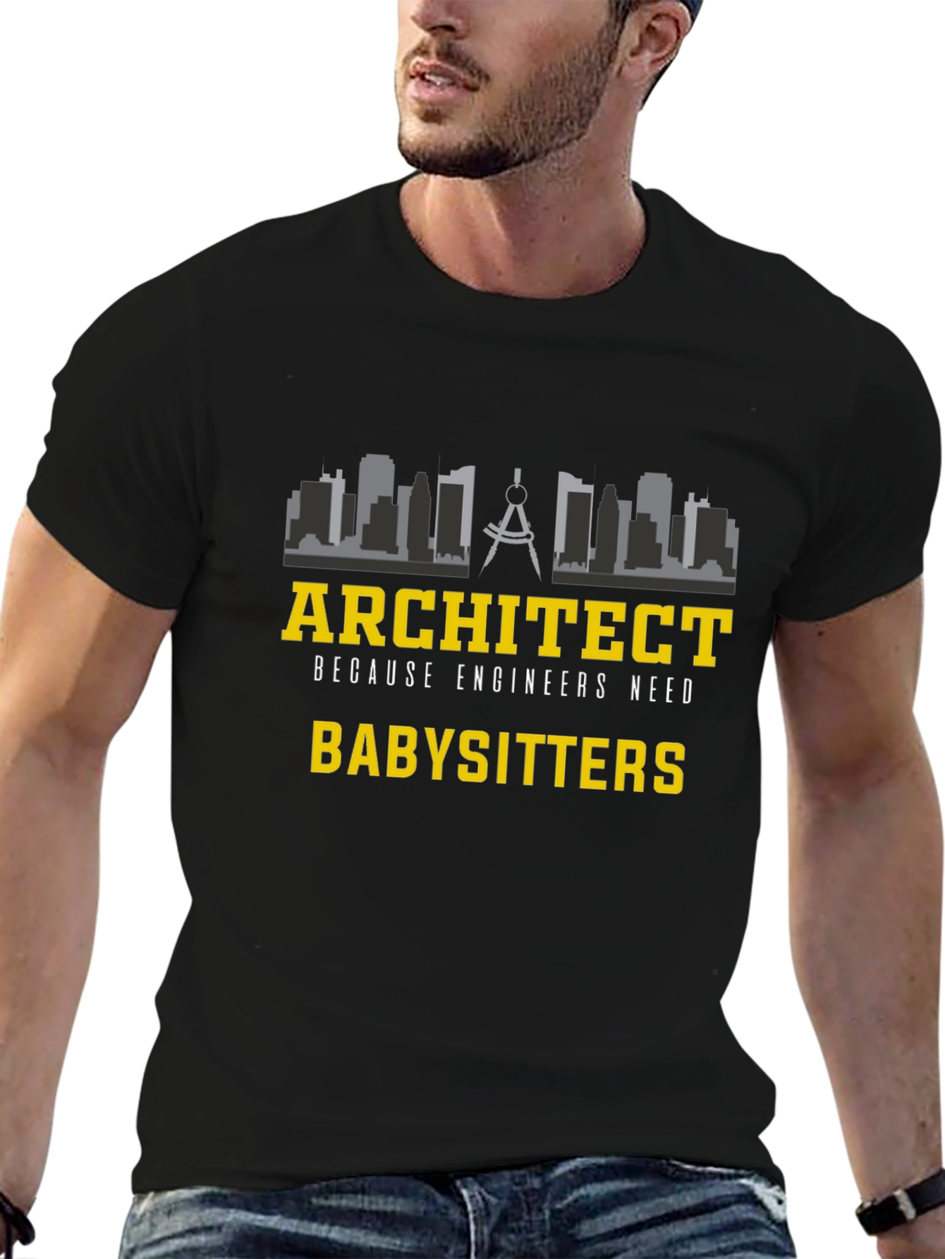 Architect Babysitter Graphic T-Shirt