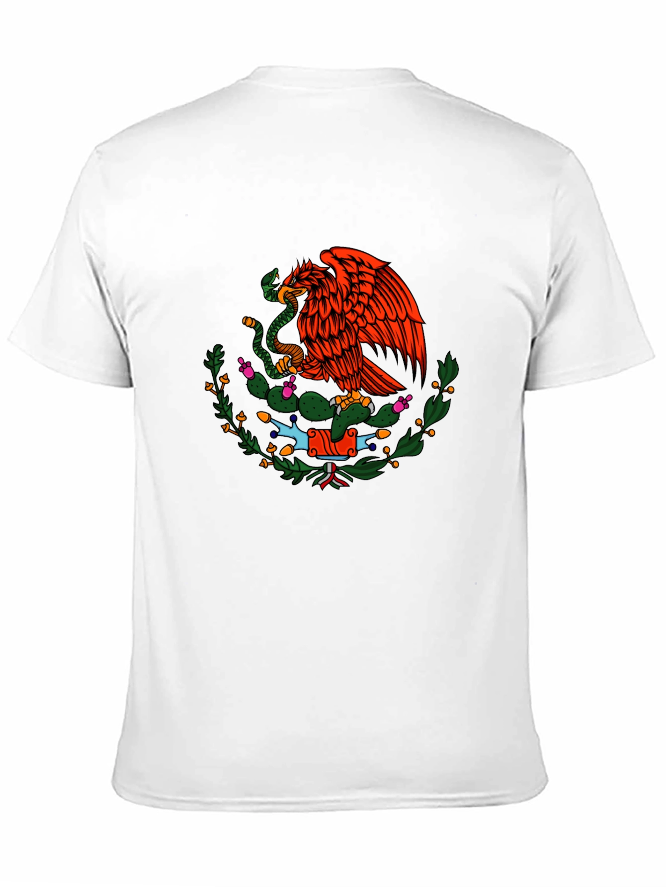 Mexican Eagle T-Shirt - Black Graphic Tee