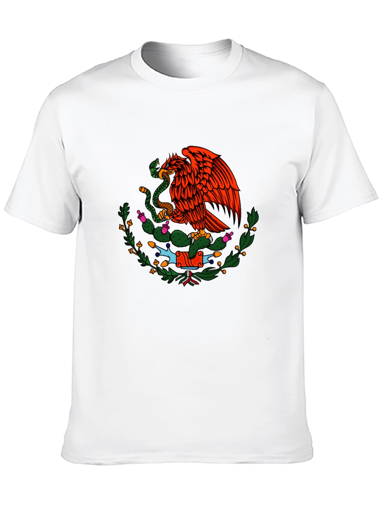 Mexican Eagle T-Shirt - Black Graphic Tee