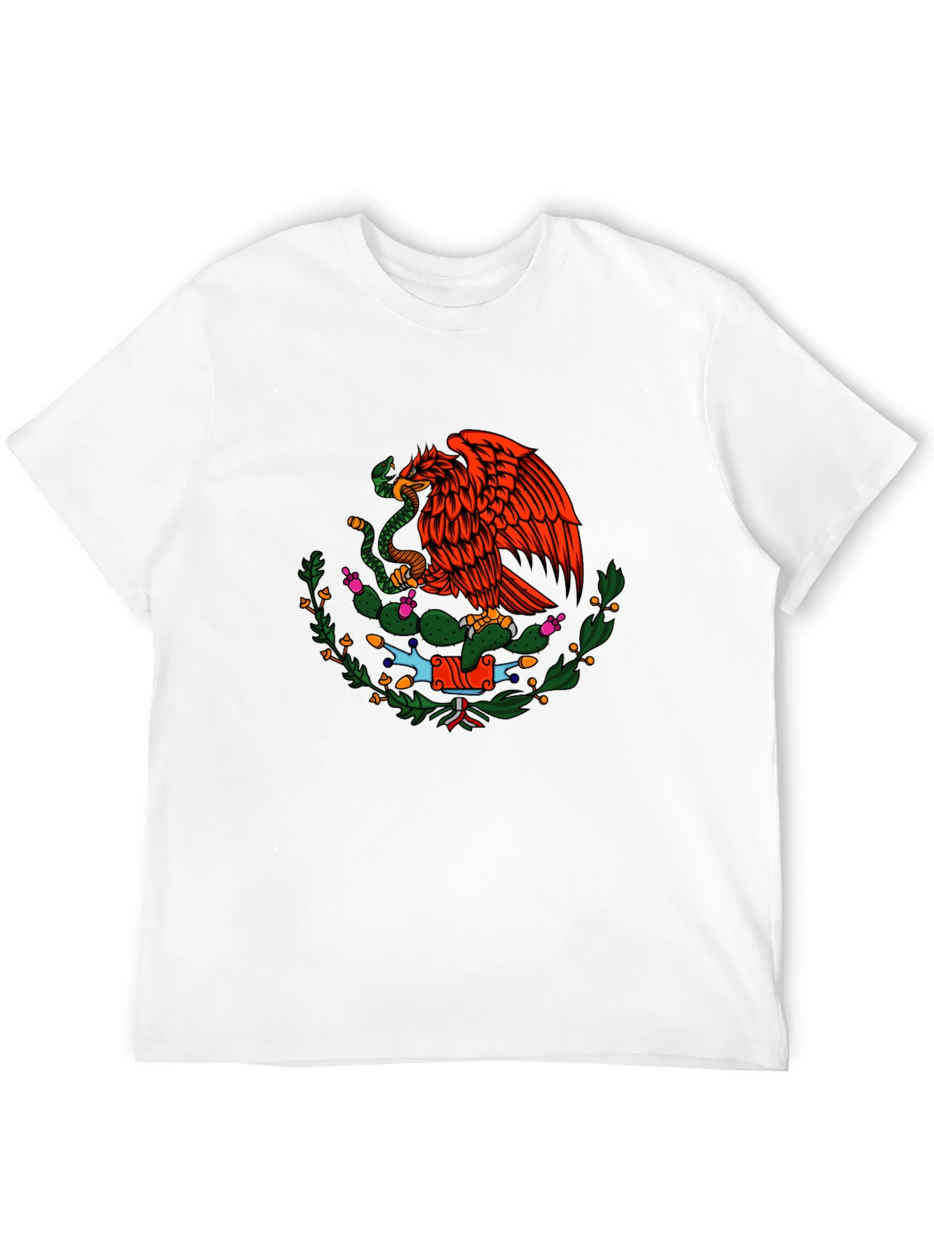 Mexican Eagle T-Shirt - Black Graphic Tee