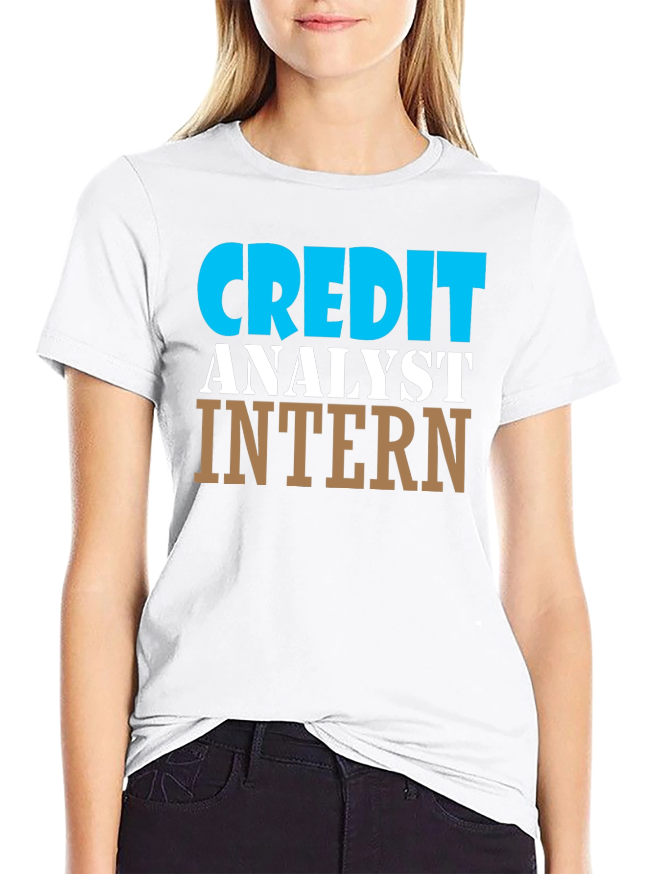 Credit Analyst Intern T-Shirt Job Gift