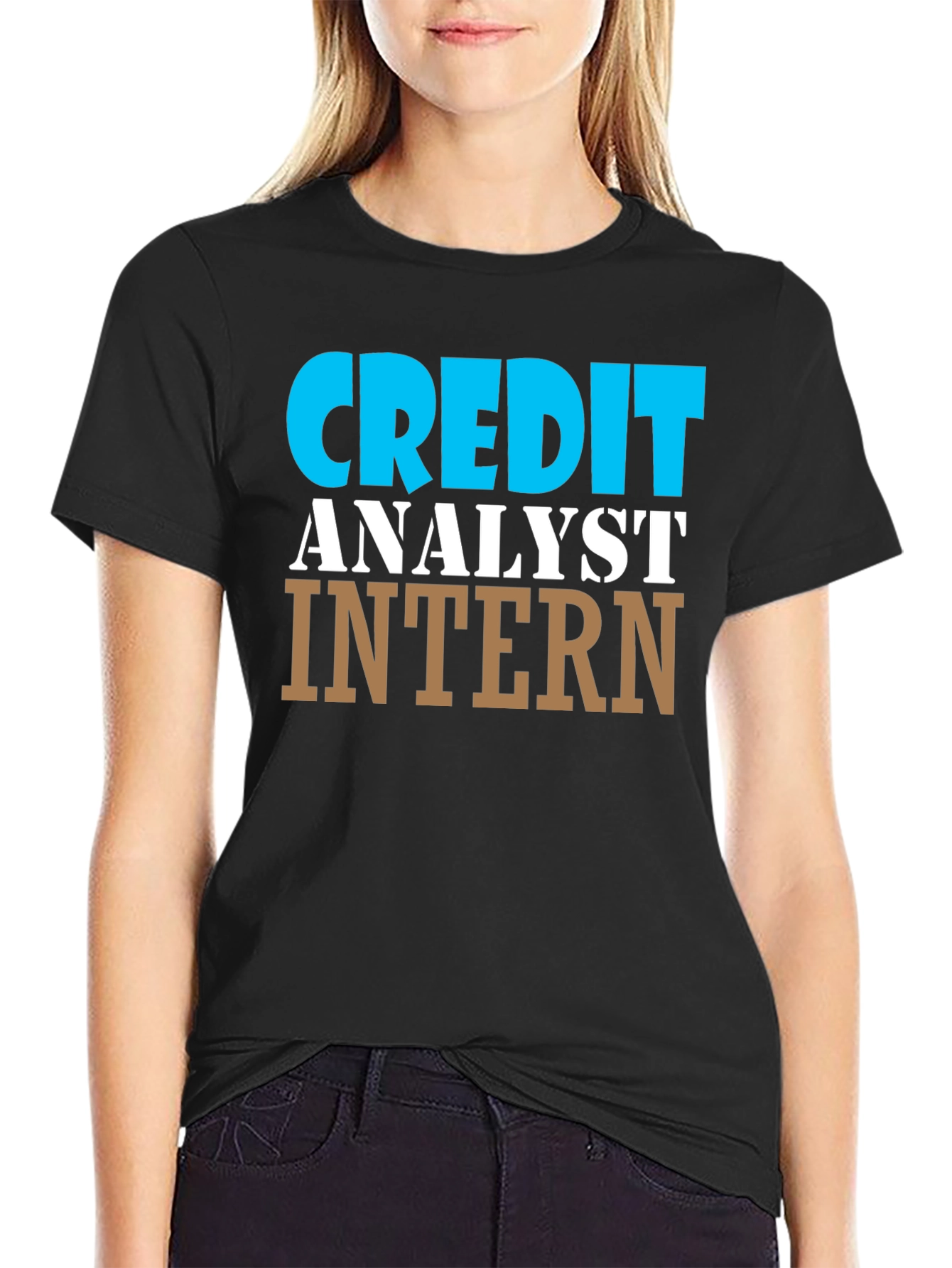 Credit Analyst Intern T-Shirt Job Gift
