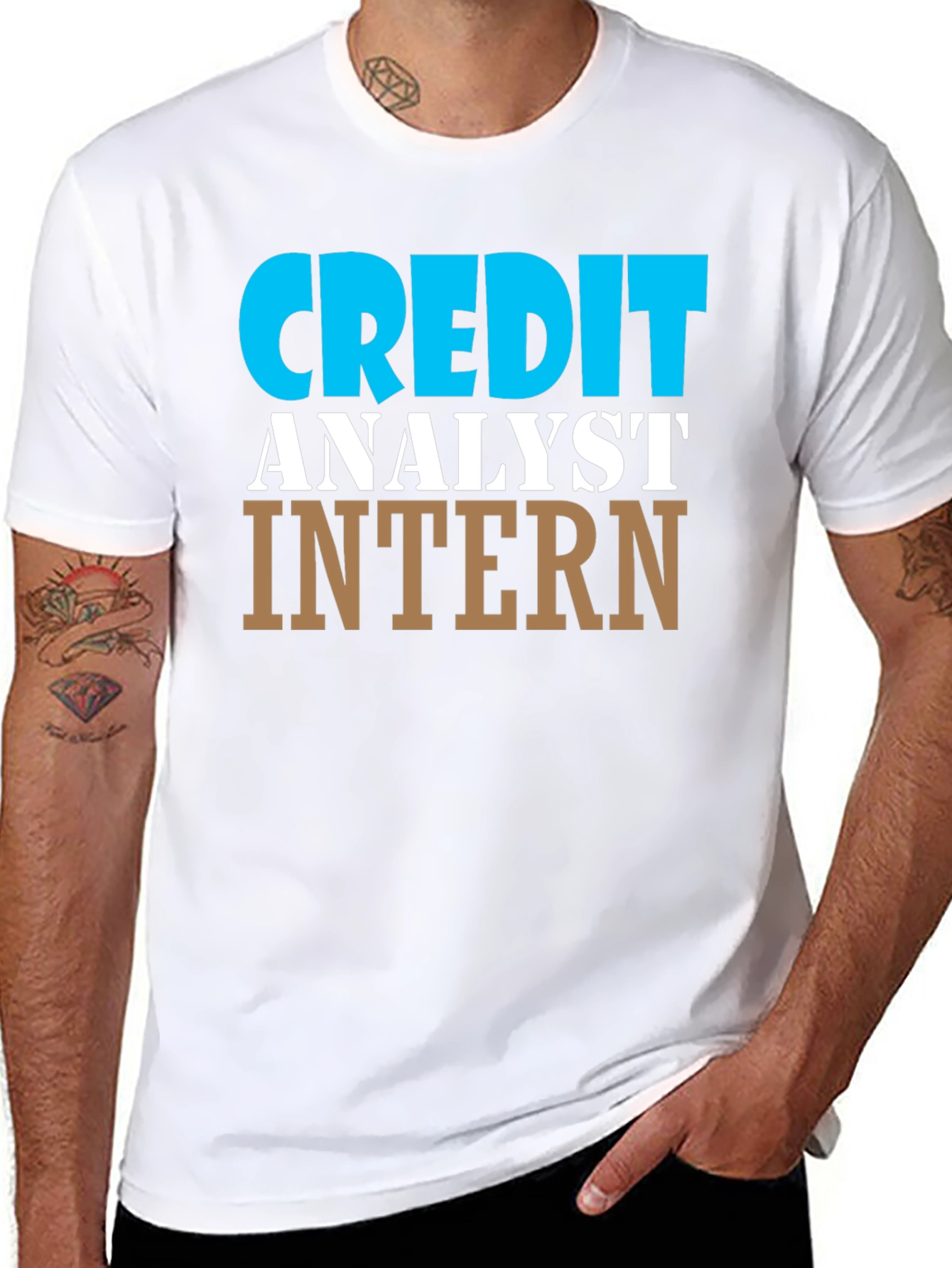 Credit Analyst Intern T-Shirt Job Gift