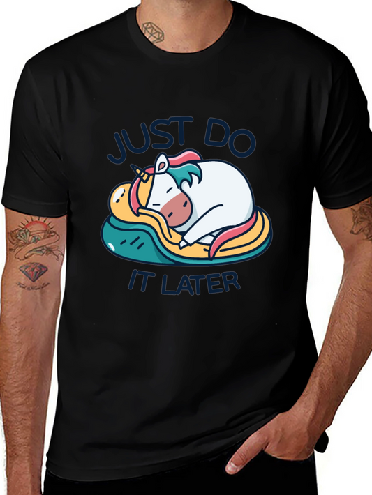 Unicorn Nap T-Shirt - Just Do It Later