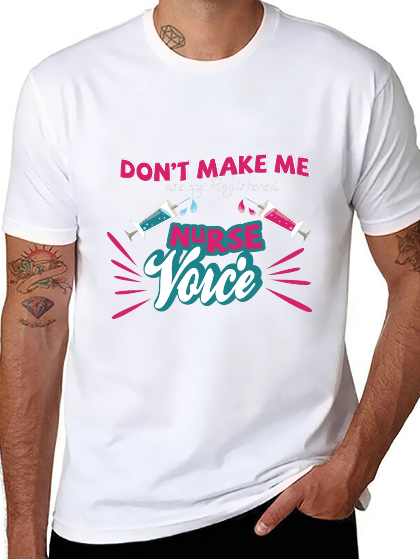 Nurse Voice Graphic Tee - Registered Nurse Apparel