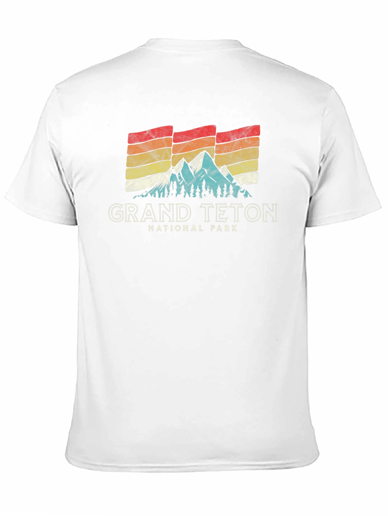 Grand Teton National Park Retro T-Shirt