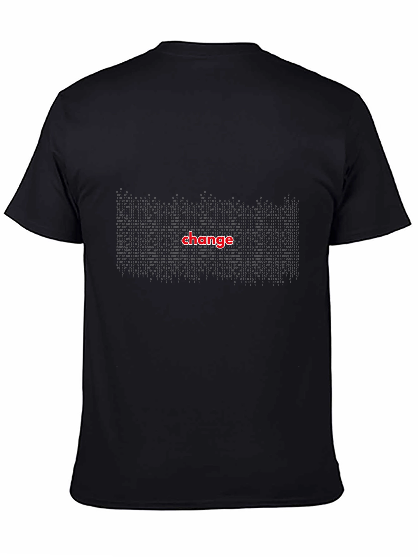 Classic Black Tee - Change Graphic
