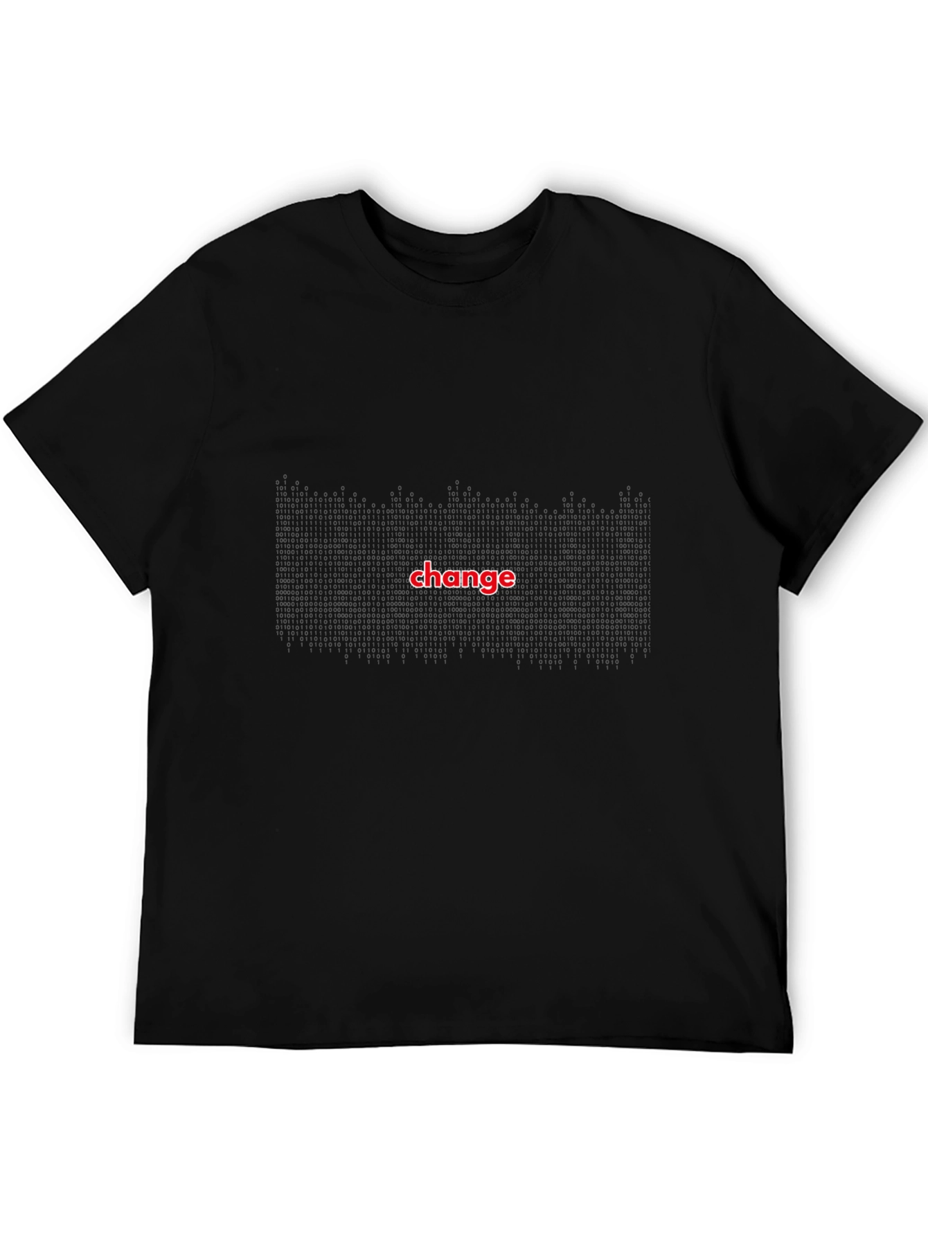 Classic Black Tee - Change Graphic