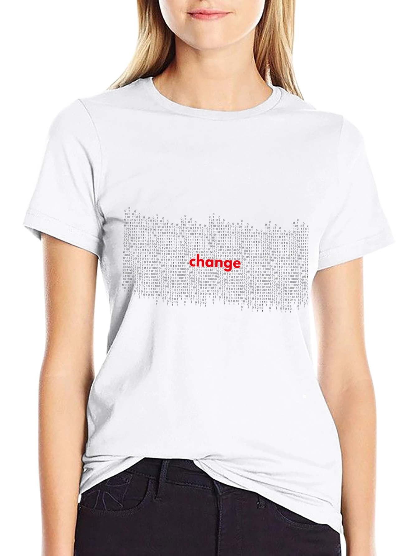 Classic Black Tee - Change Graphic