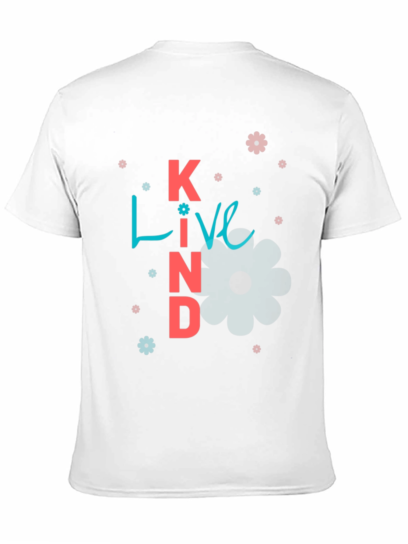 Live Kind Graphic T-Shirt - Positive Message