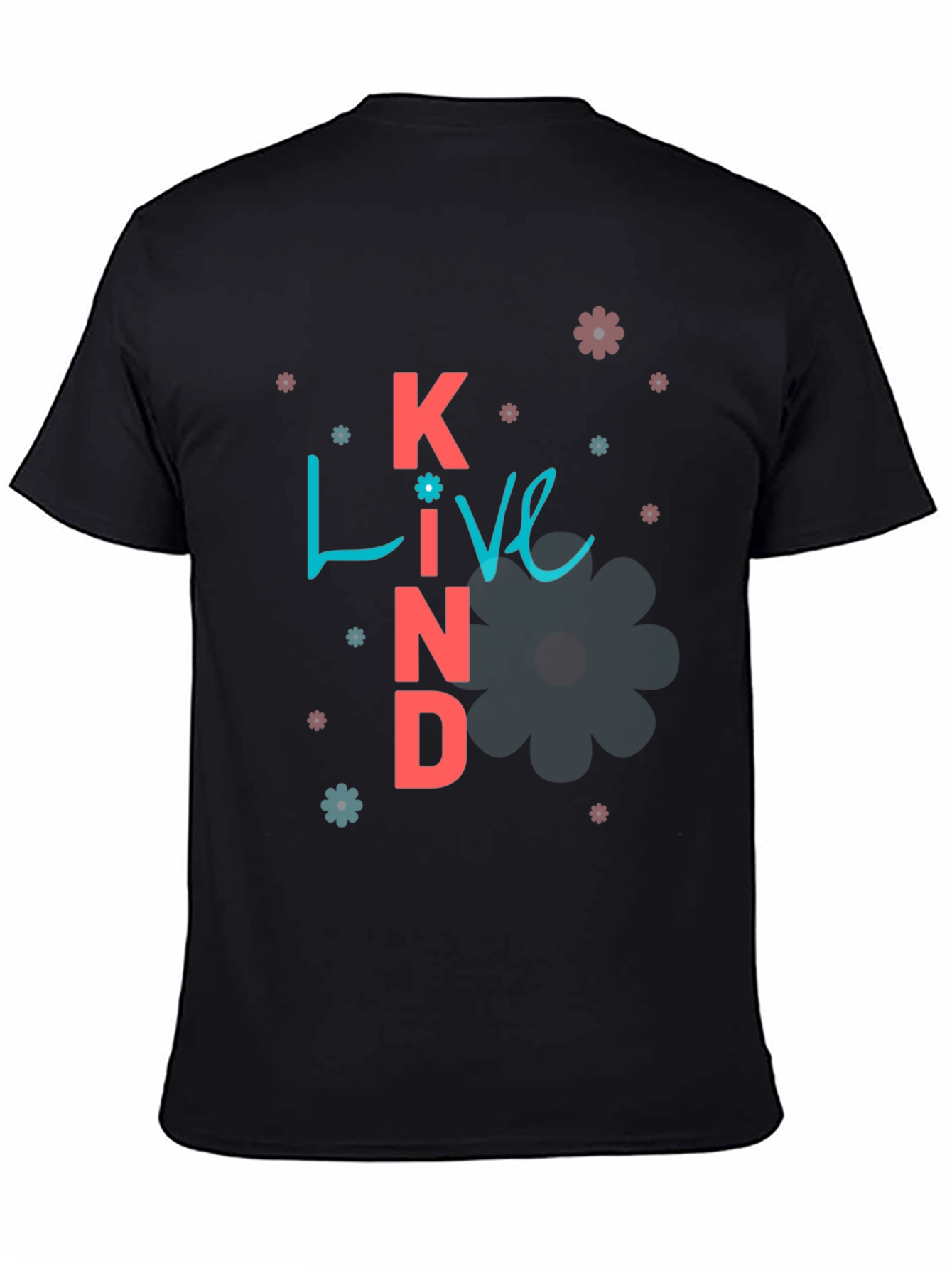 Live Kind Graphic T-Shirt - Positive Message