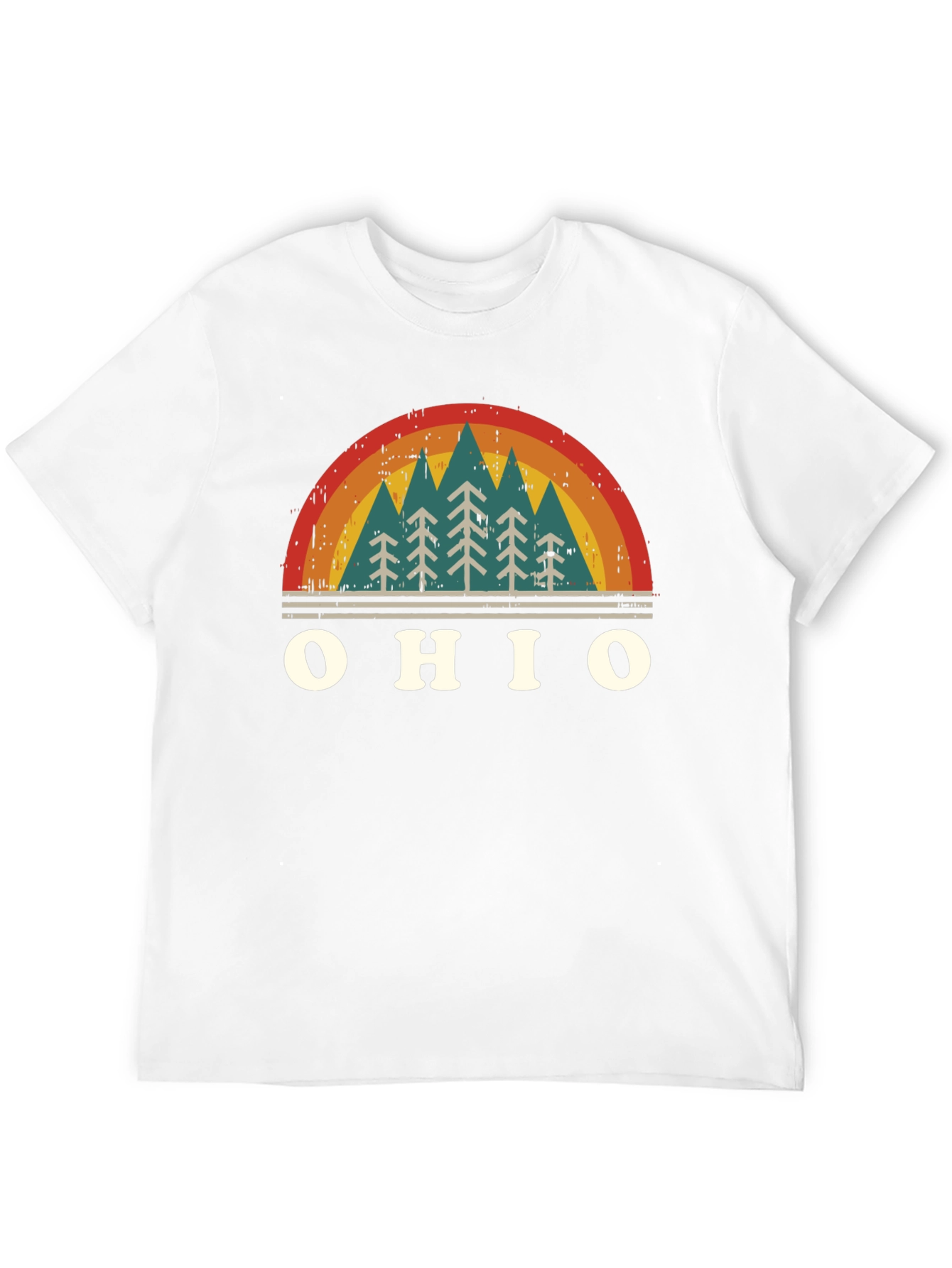 Ohio Retro Forest T-Shirt