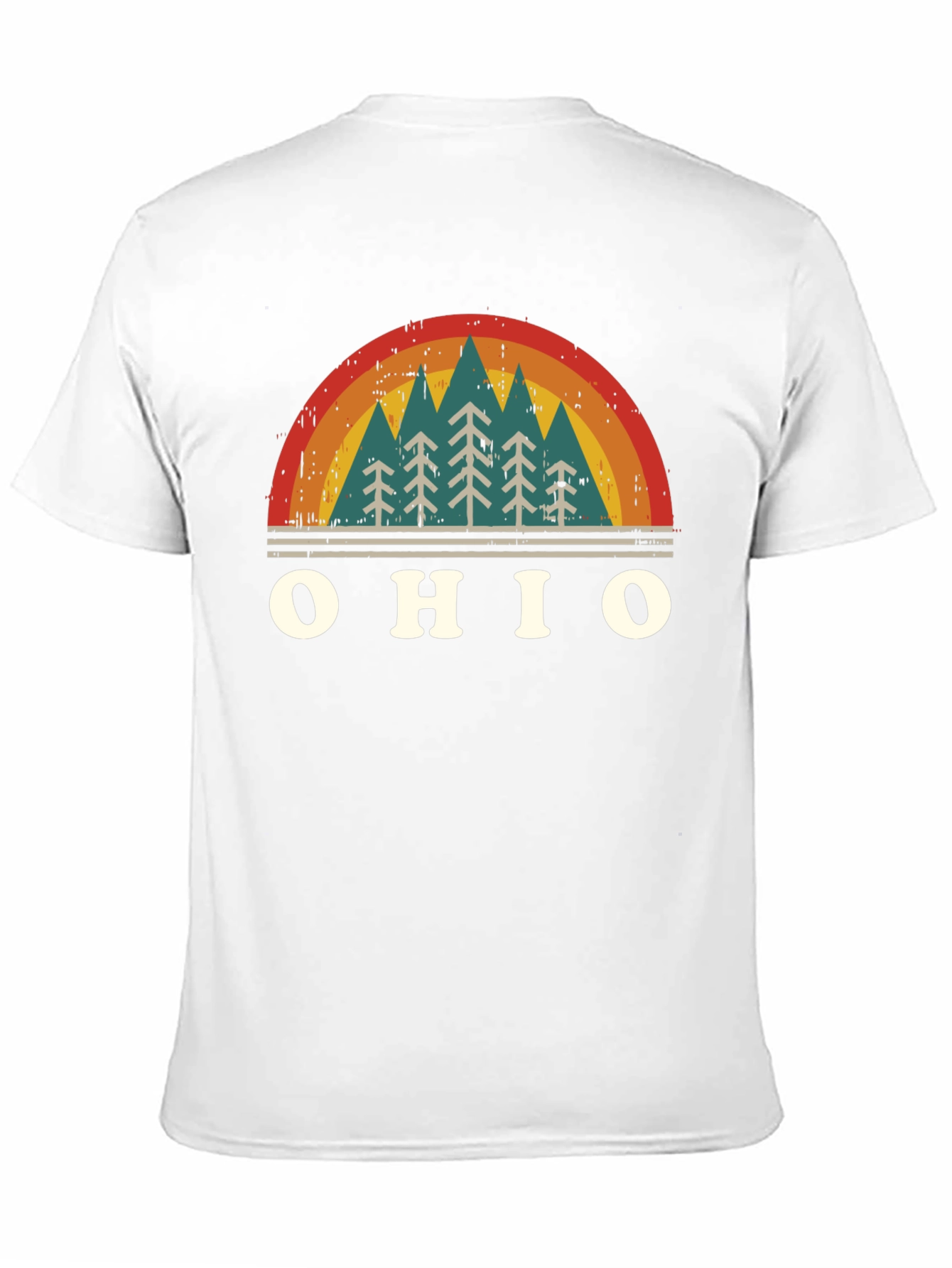 Ohio Retro Forest T-Shirt