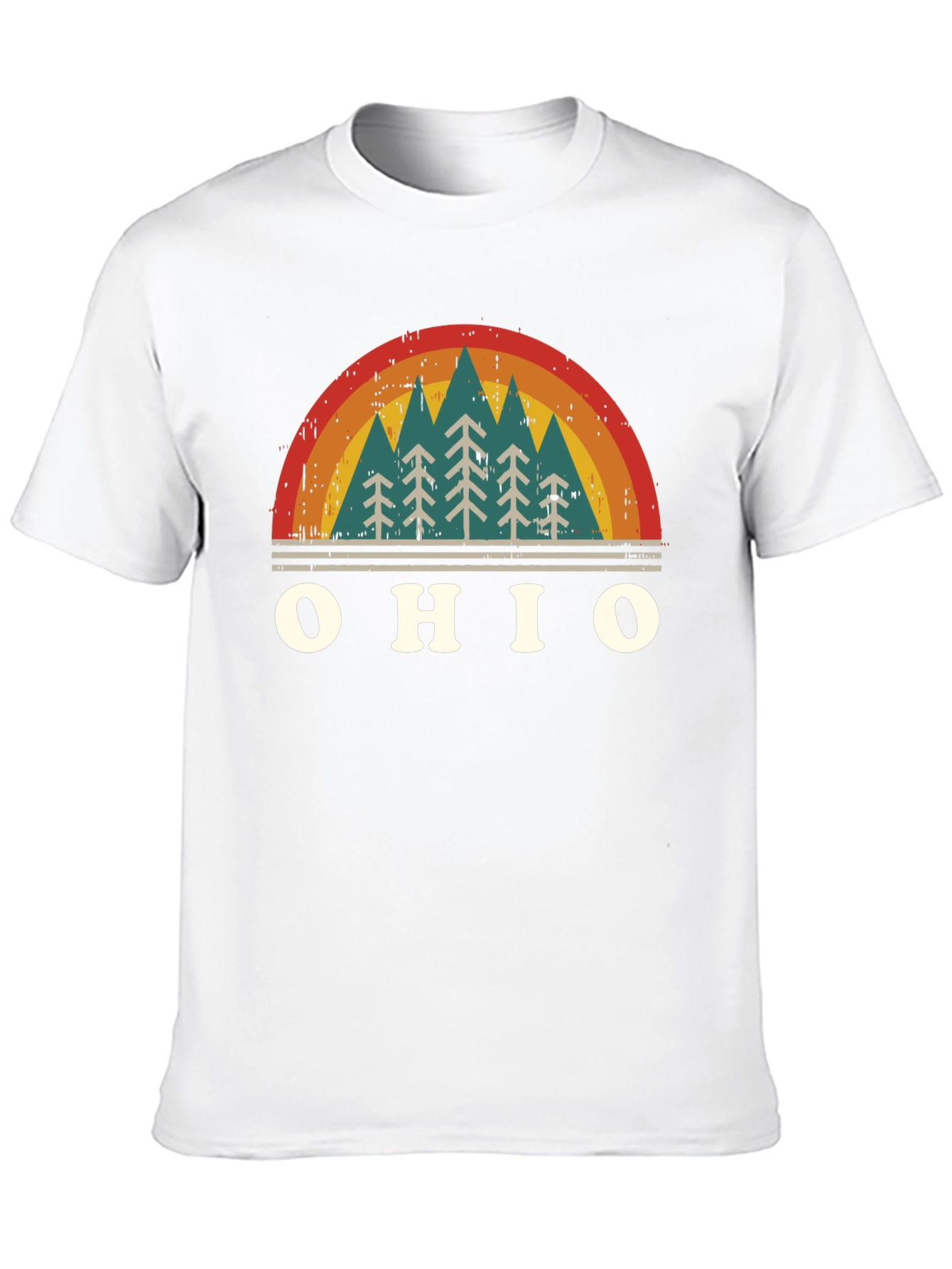 Ohio Retro Forest T-Shirt