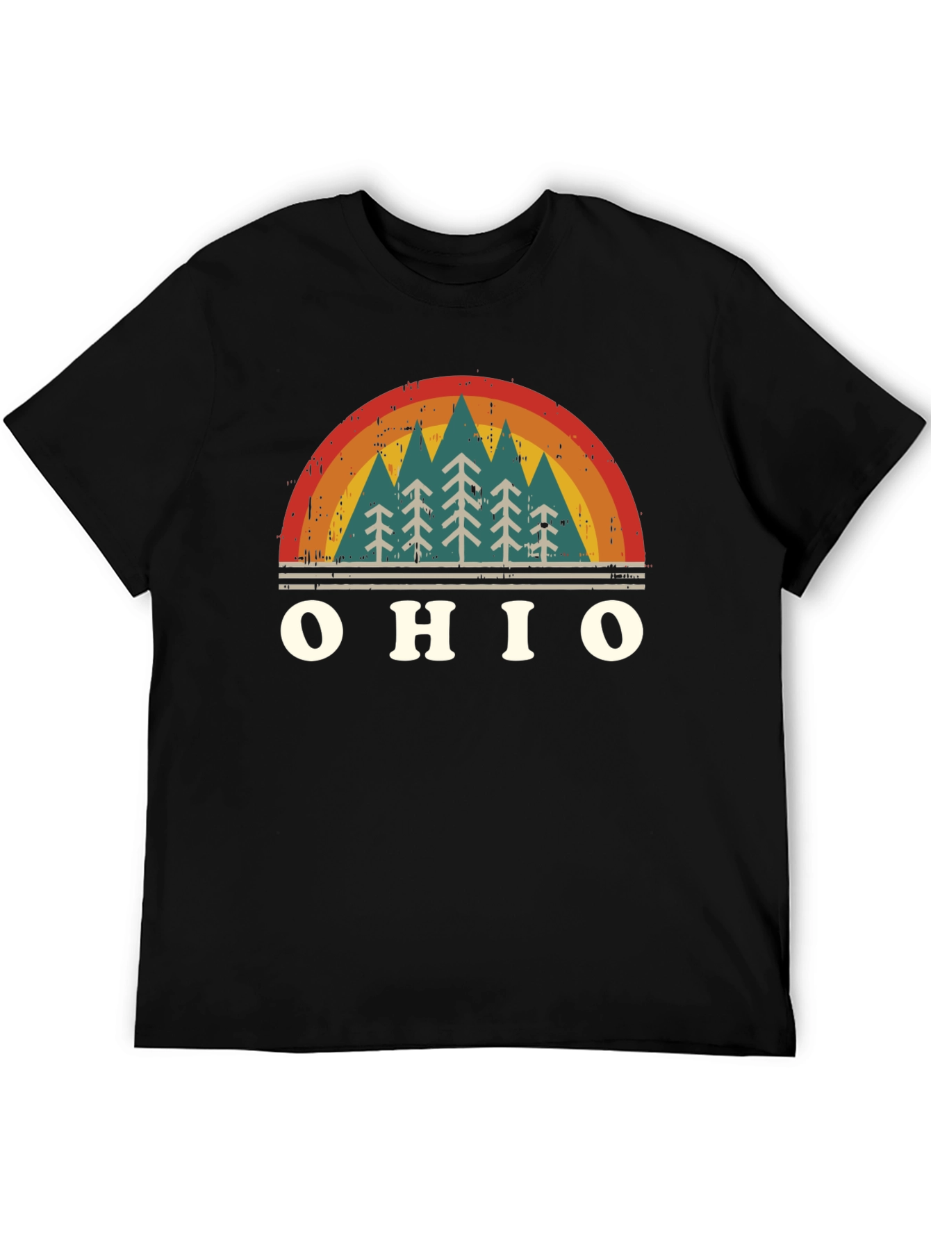 Ohio Retro Forest T-Shirt