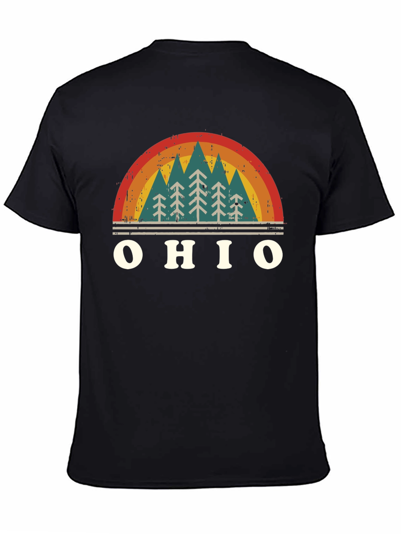Ohio Retro Forest T-Shirt