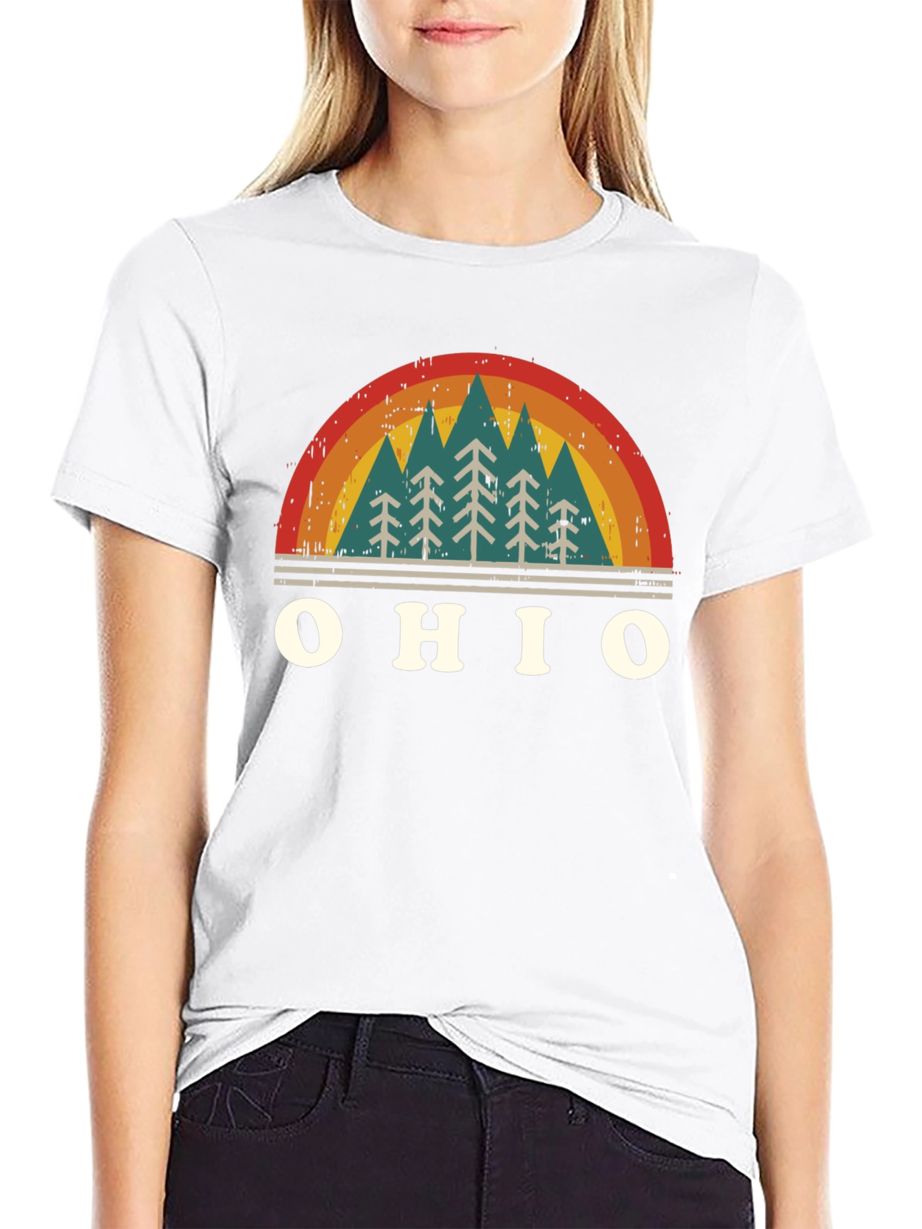 Ohio Retro Forest T-Shirt
