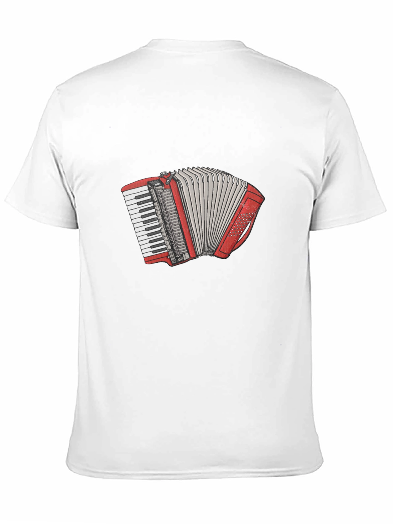 Accordion Graphic T-Shirt - Musician Tee