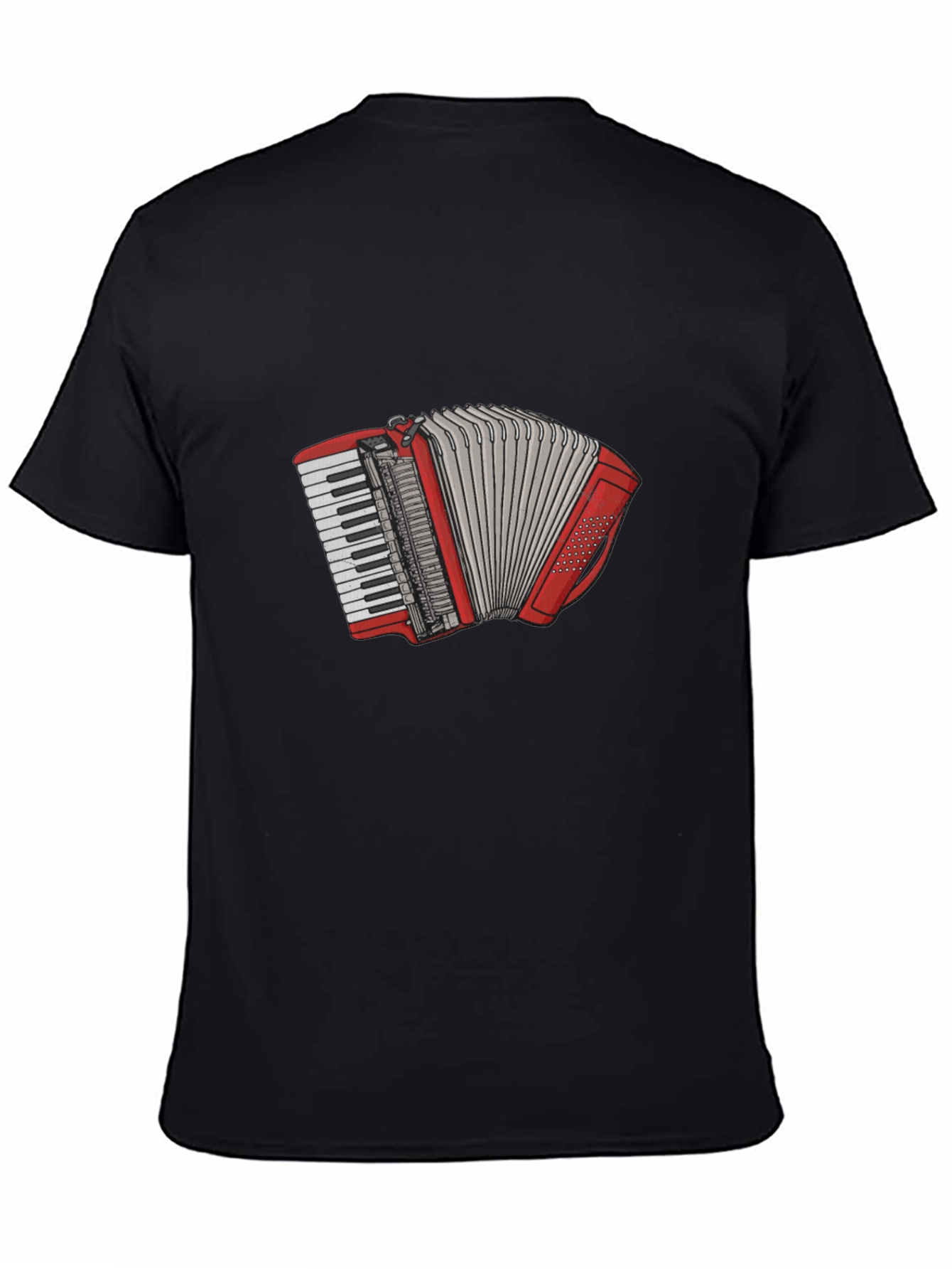 Accordion Graphic T-Shirt - Musician Tee
