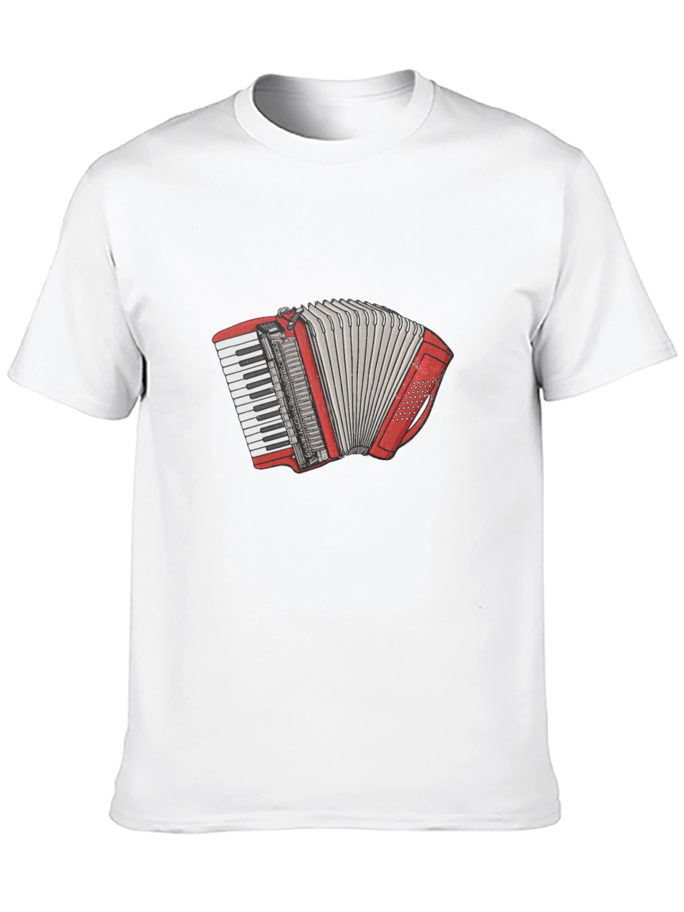 Accordion Graphic T-Shirt - Musician Tee