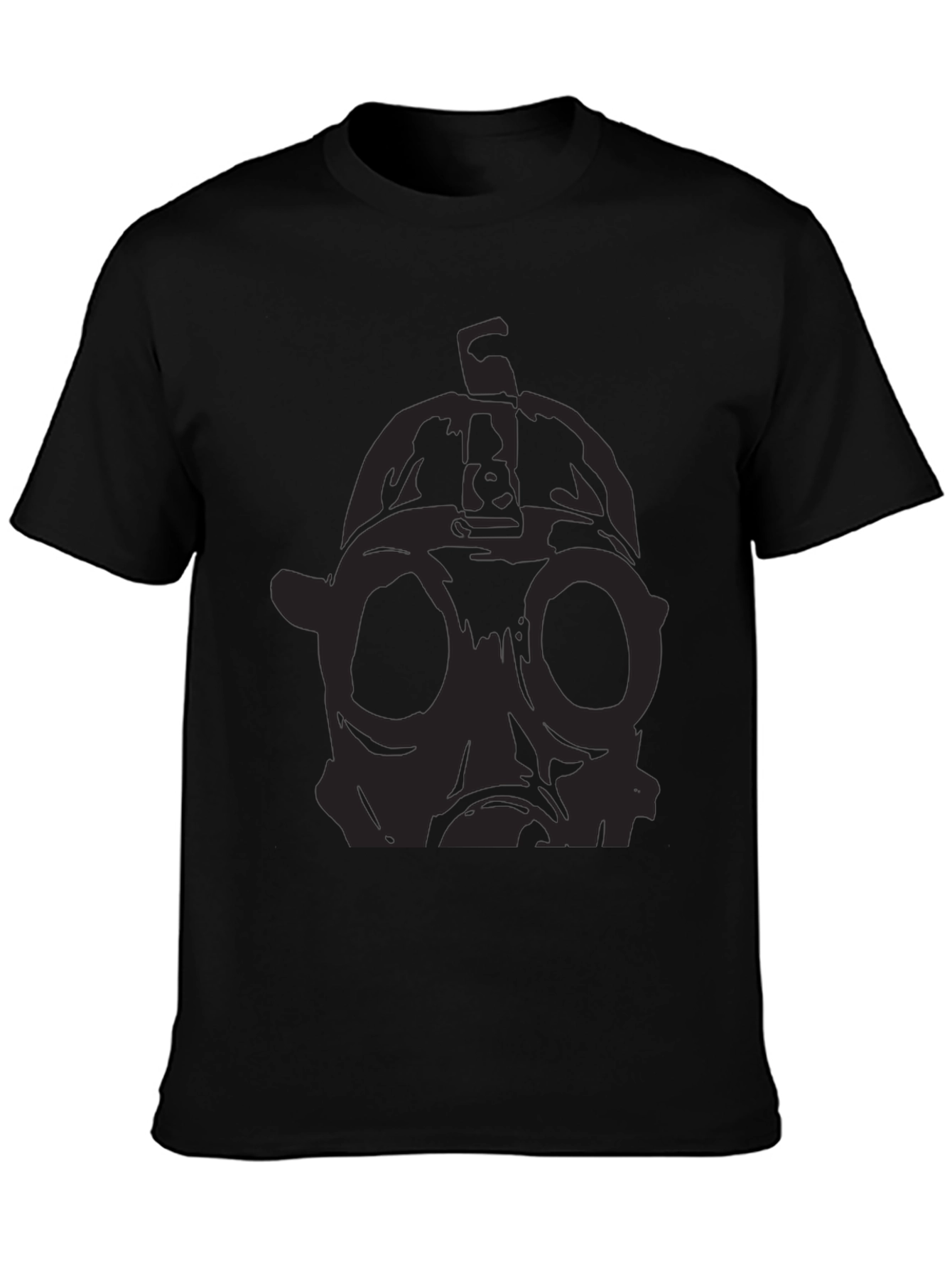 Graphic Tee - Gas Mask - Black