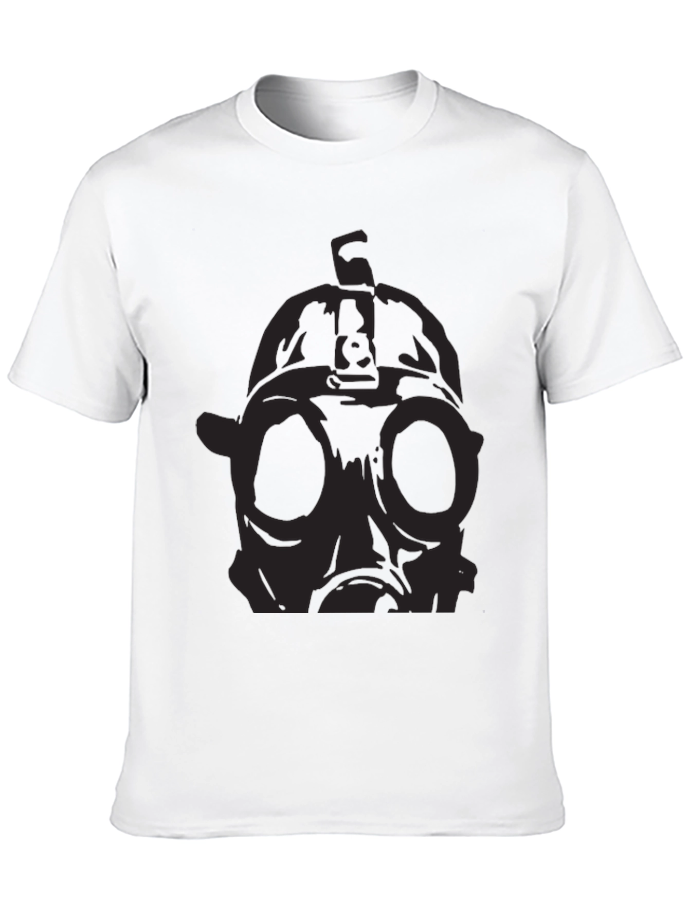 Graphic Tee - Gas Mask - Black
