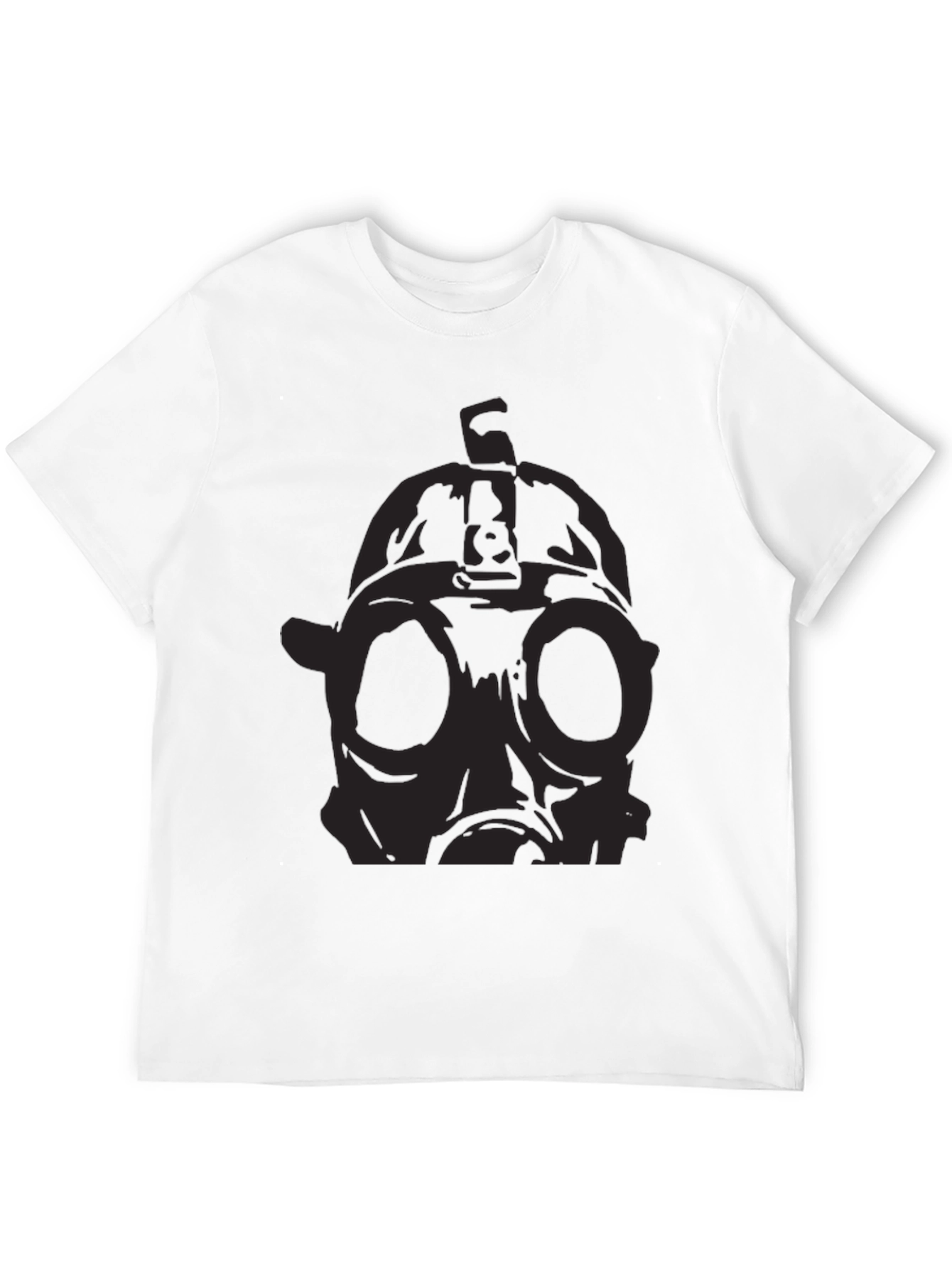 Graphic Tee - Gas Mask - Black