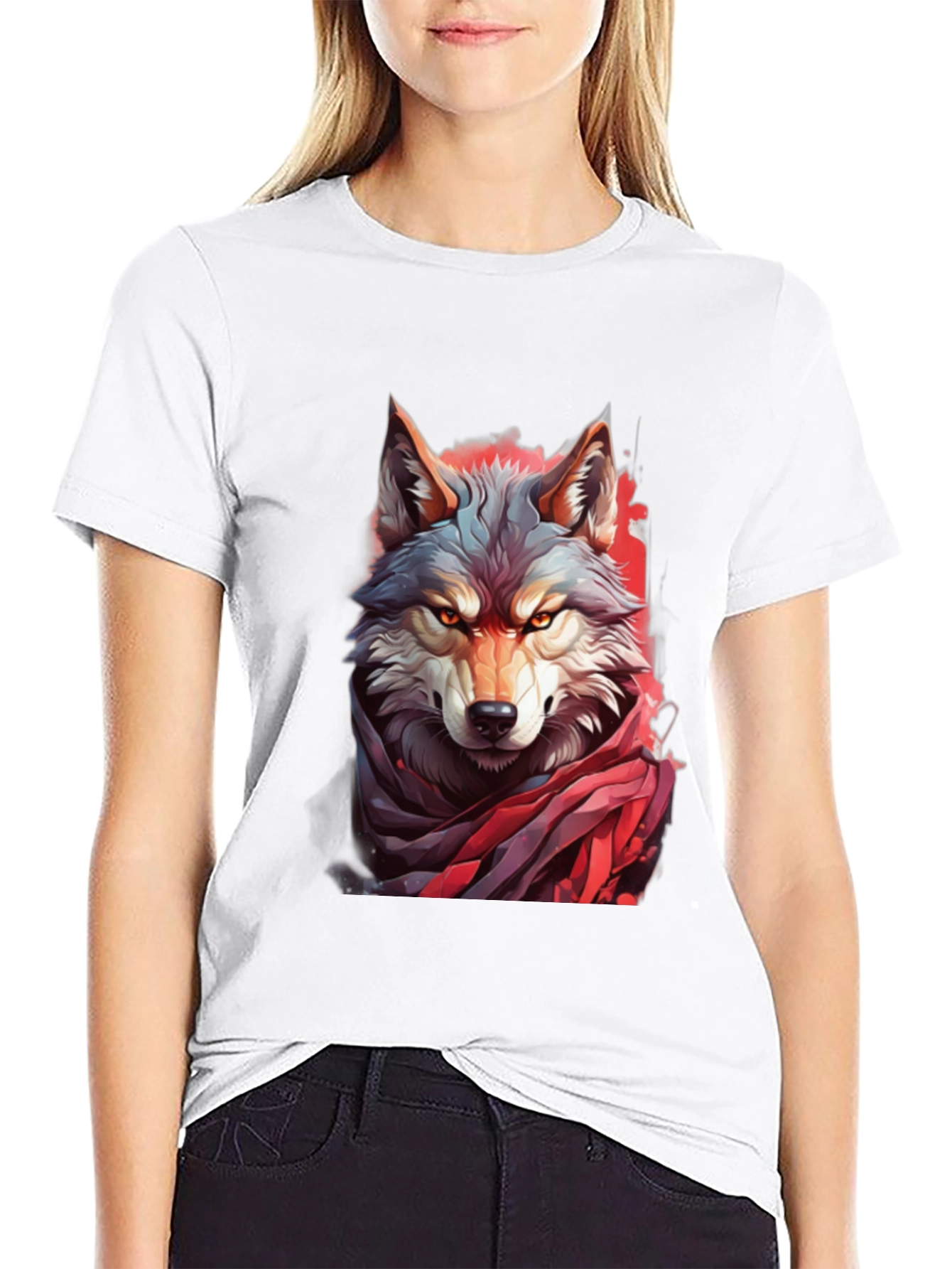 Wolf Graphic Tee - Fierce Style