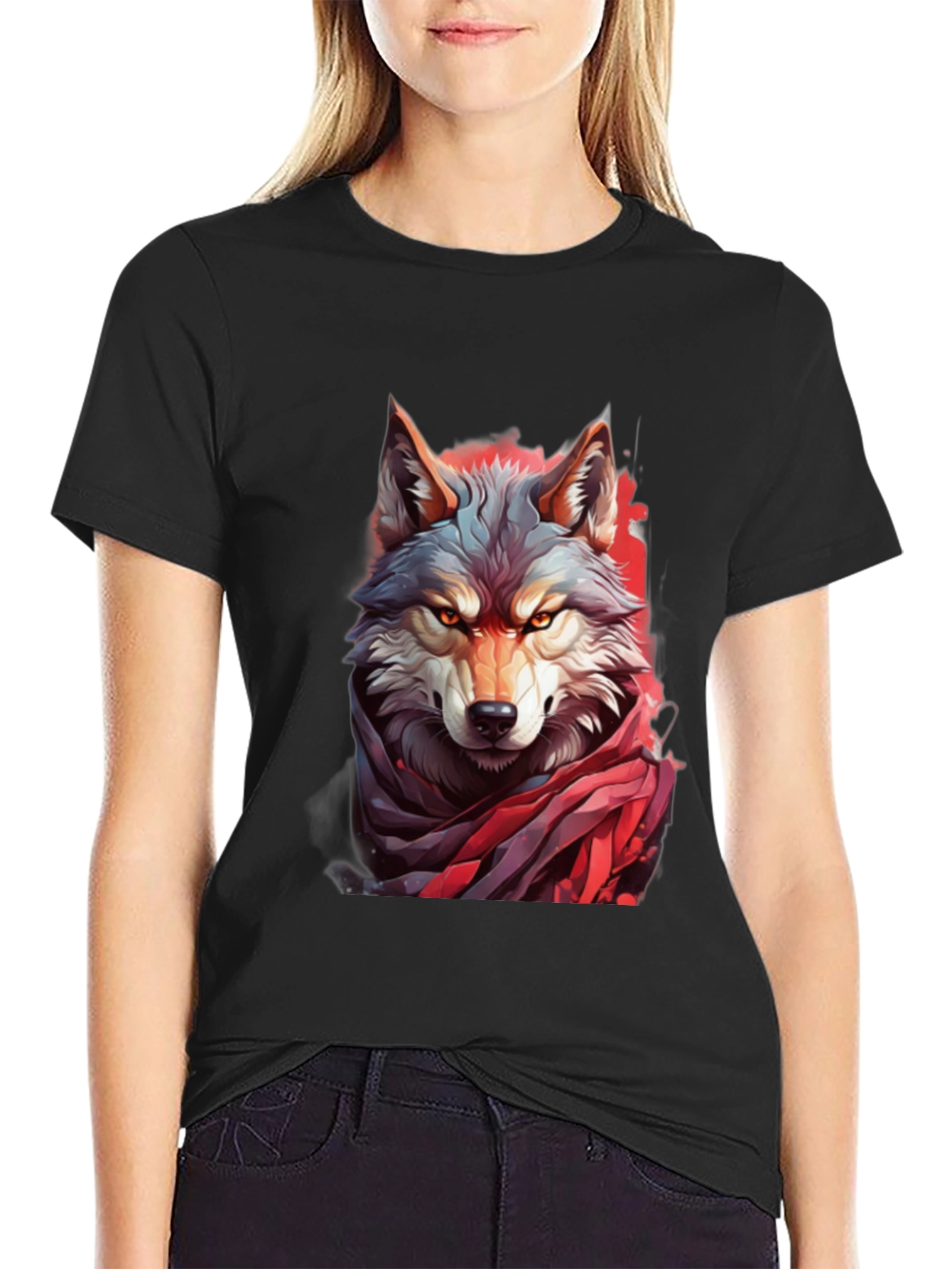 Wolf Graphic Tee - Fierce Style