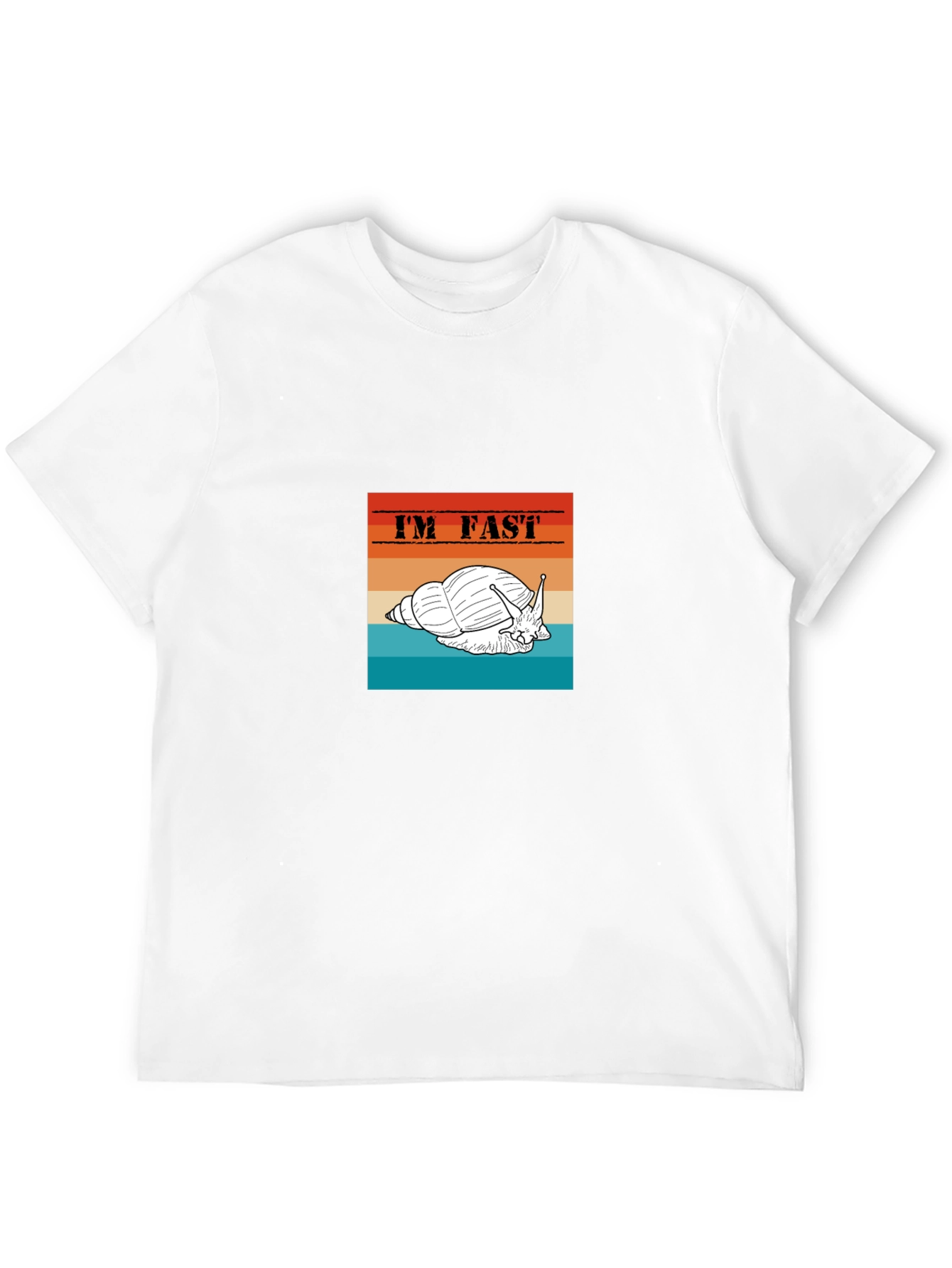 Im Fast Snail Graphic T-Shirt