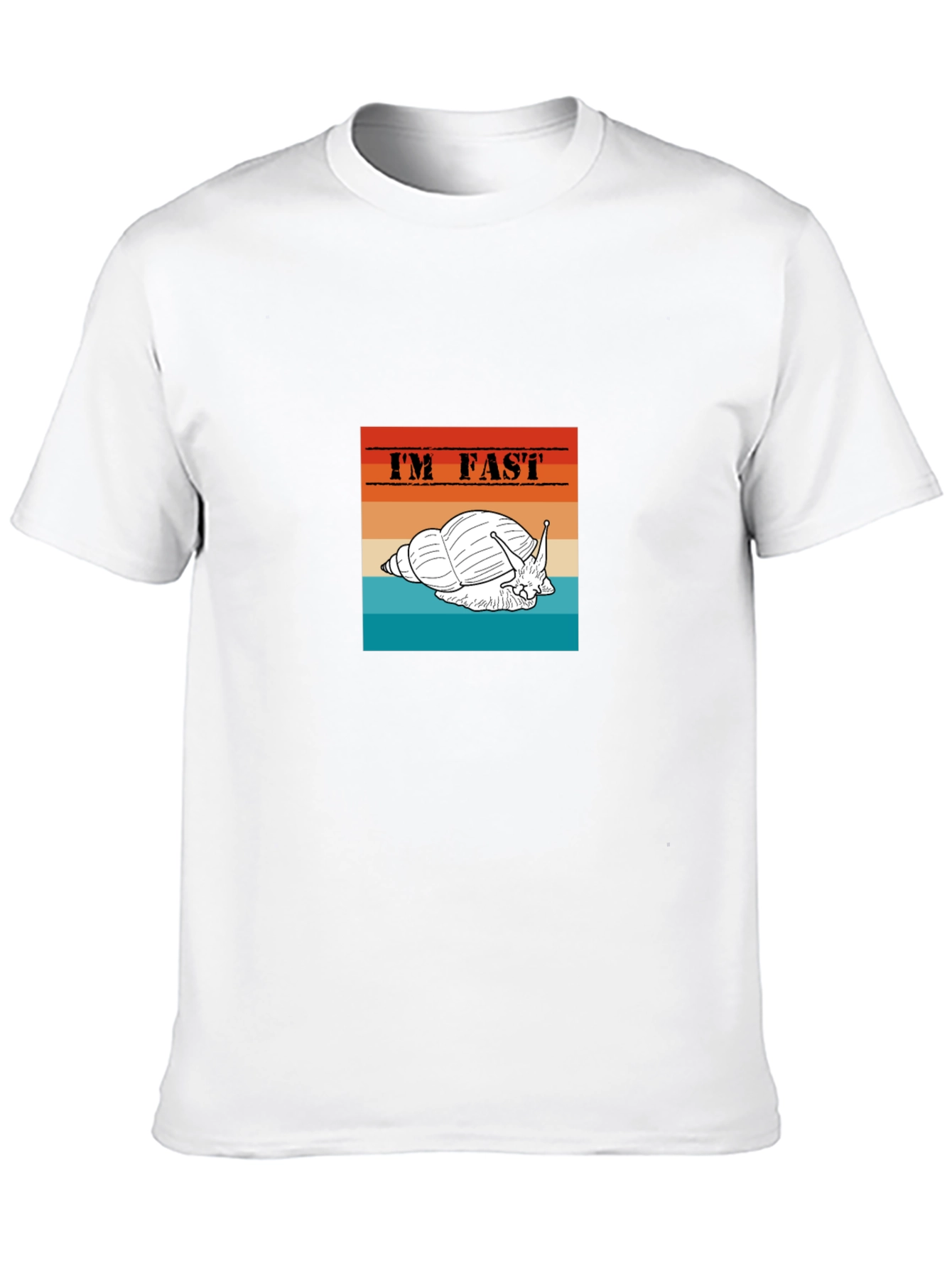 Im Fast Snail Graphic T-Shirt